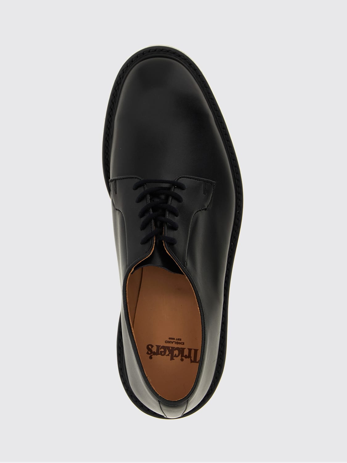 TRICKERS SCHNÜRSCHUHE: Schuhe herren Tricker's, Schwarz - Img 4