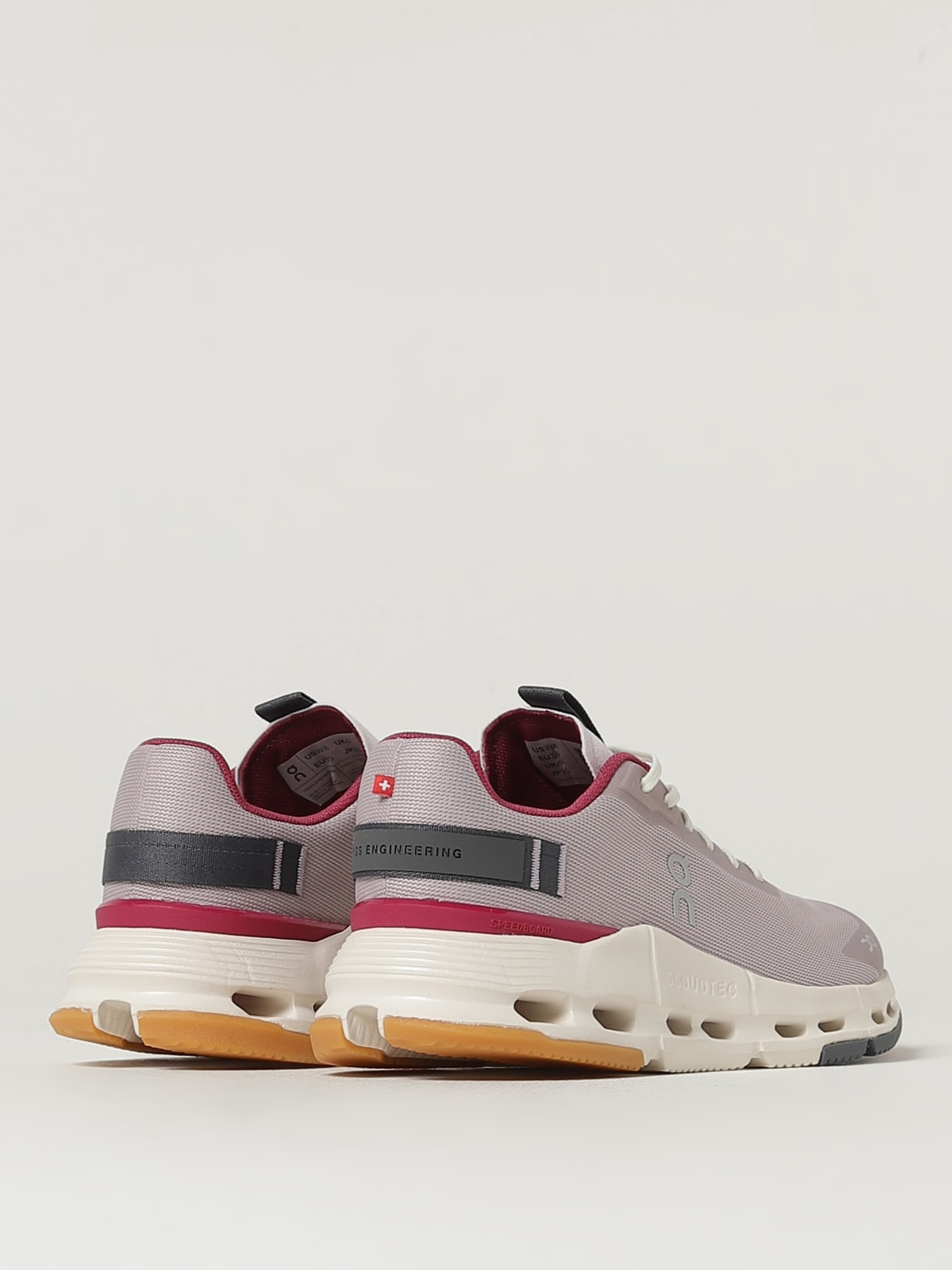 ON RUNNING SNEAKERS: Sneakers Cloudnova Form 2 On in mesh , Rosa - Img 3