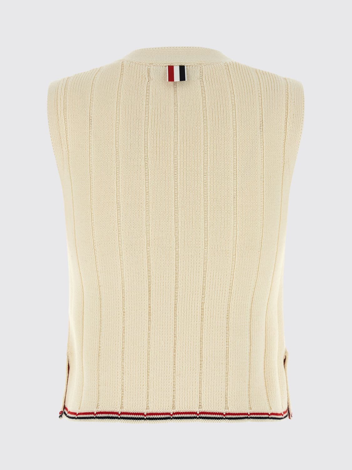 THOM BROWNE WESTE: Weste damen Thom Browne, Weiß - Img 2