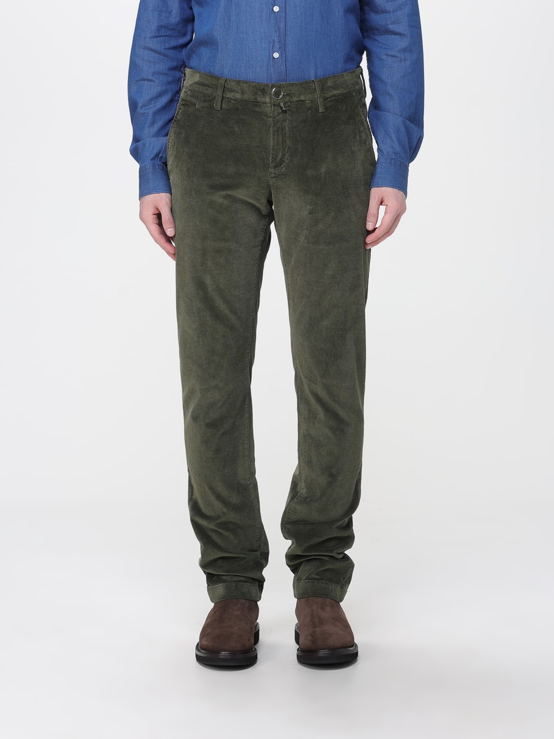 JACOB COHEN PANTS: Pants men Jacob Cohen, Green - Img 1
