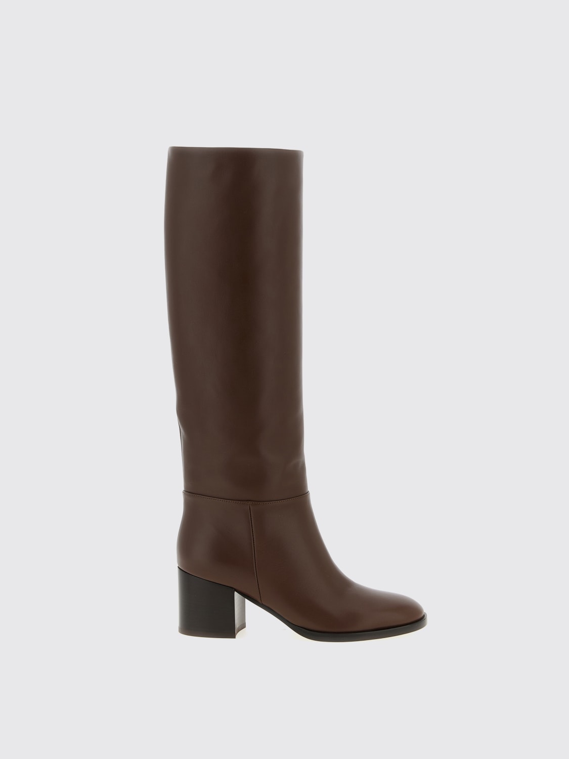 GIANVITO ROSSI BOOTS: Shoes woman Gianvito Rossi, Brown - Img 1