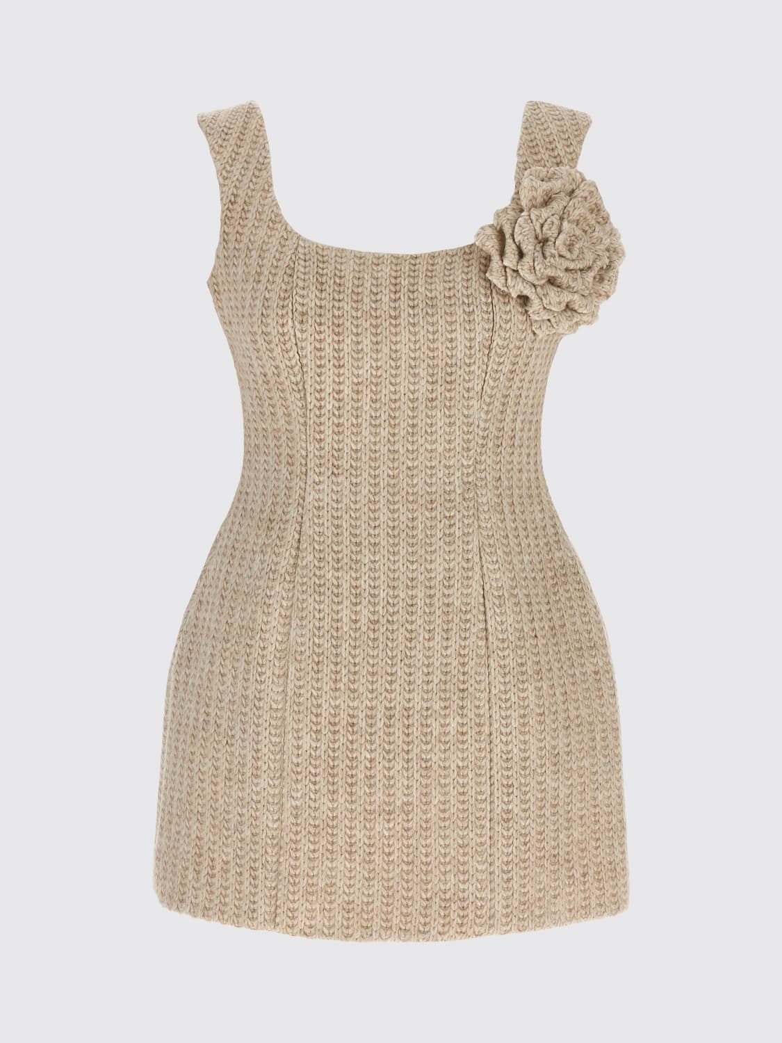 GIUSEPPE DI MORABITO DRESS: Dress woman Giuseppe Di Morabito, Beige - Img 1