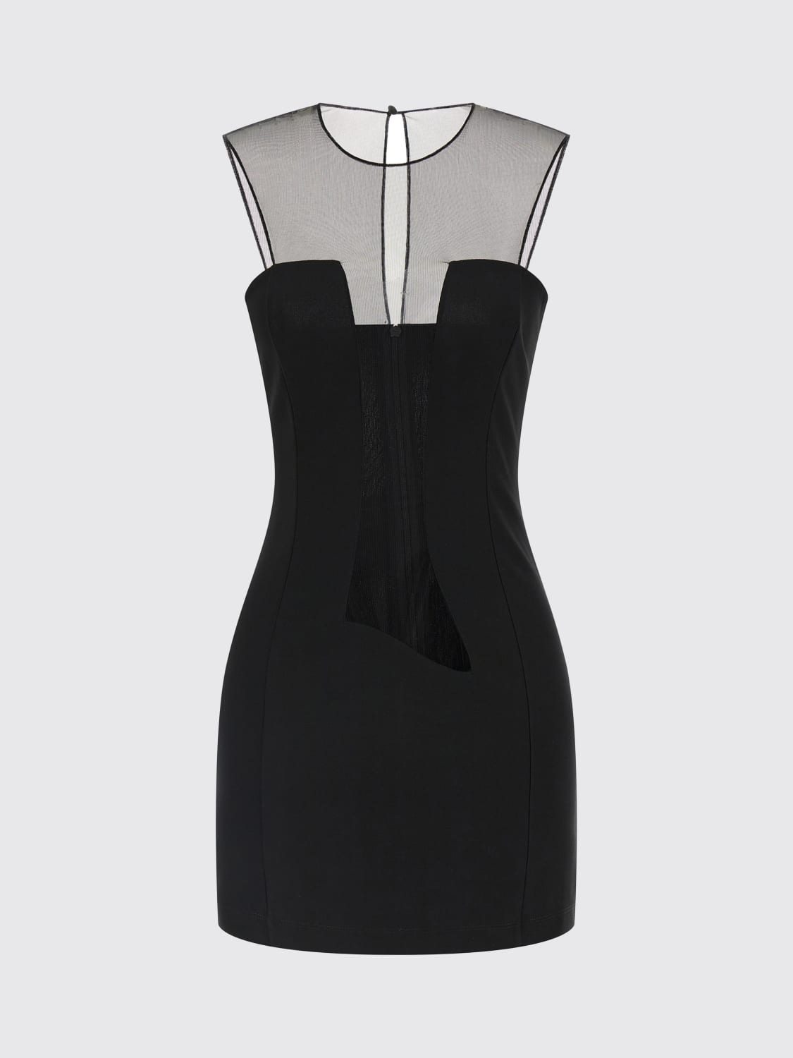 NENSI DOJAKA ROBE: Robes femme Nensi Dojaka, Noir - Img 1