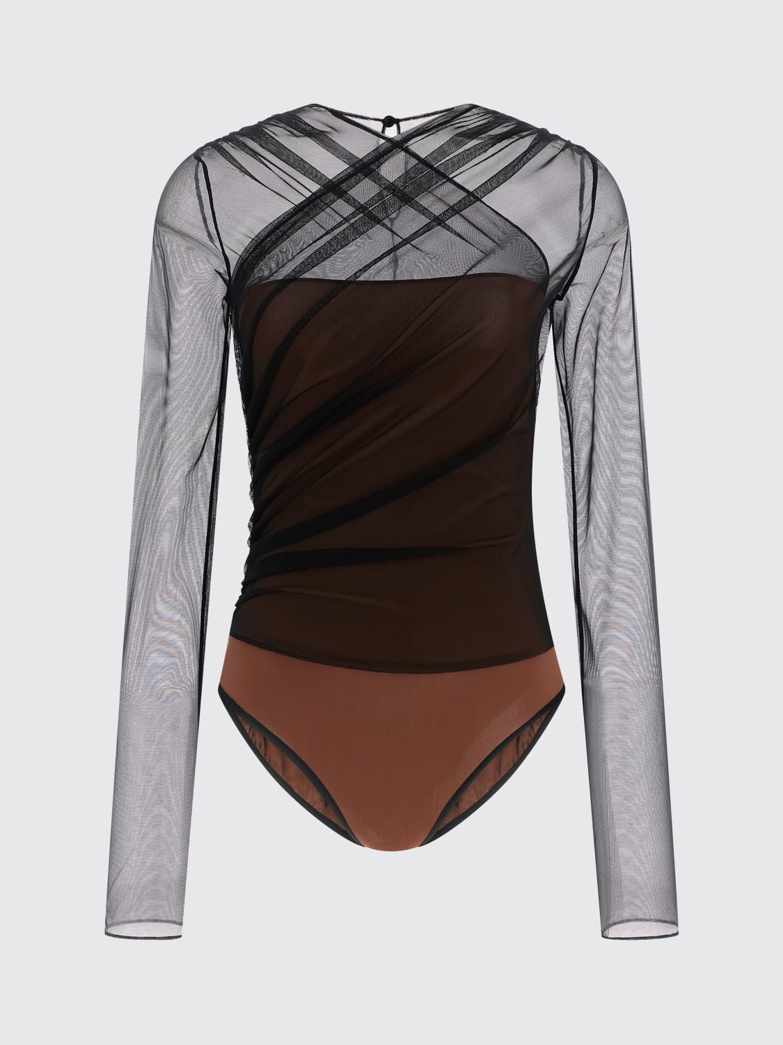 NENSI DOJAKA TOP: Body Renee Nensi Dojaka, Nero - Img 1