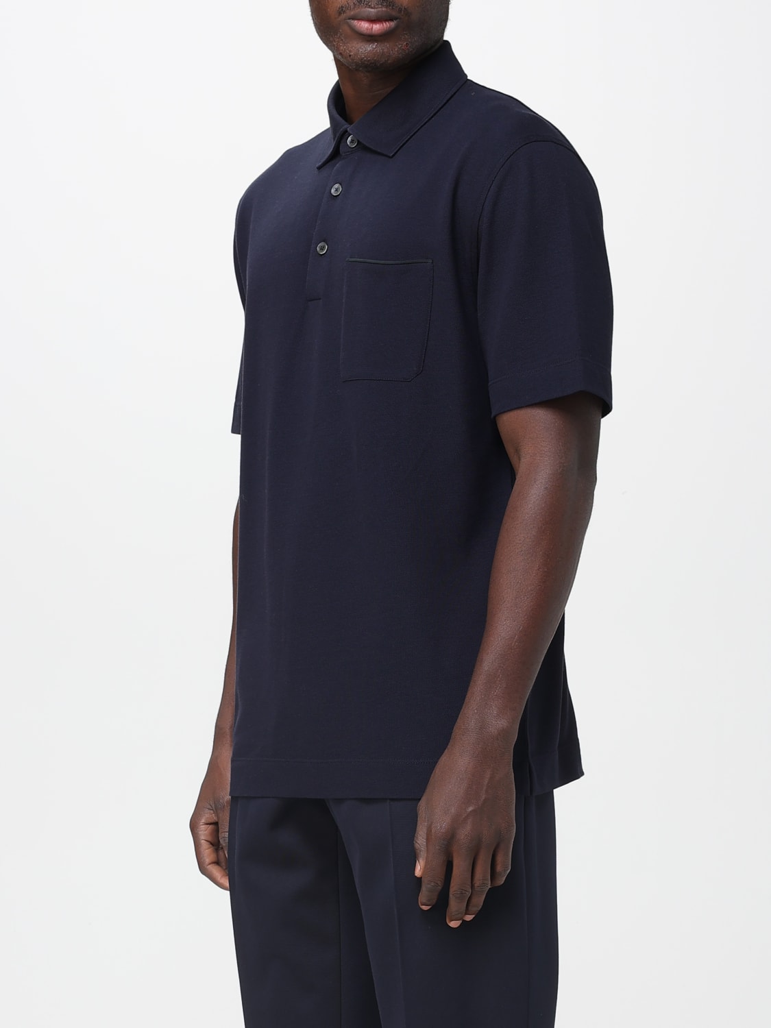 ZEGNA POLO: Polo herren Zegna, Blau - Img 4