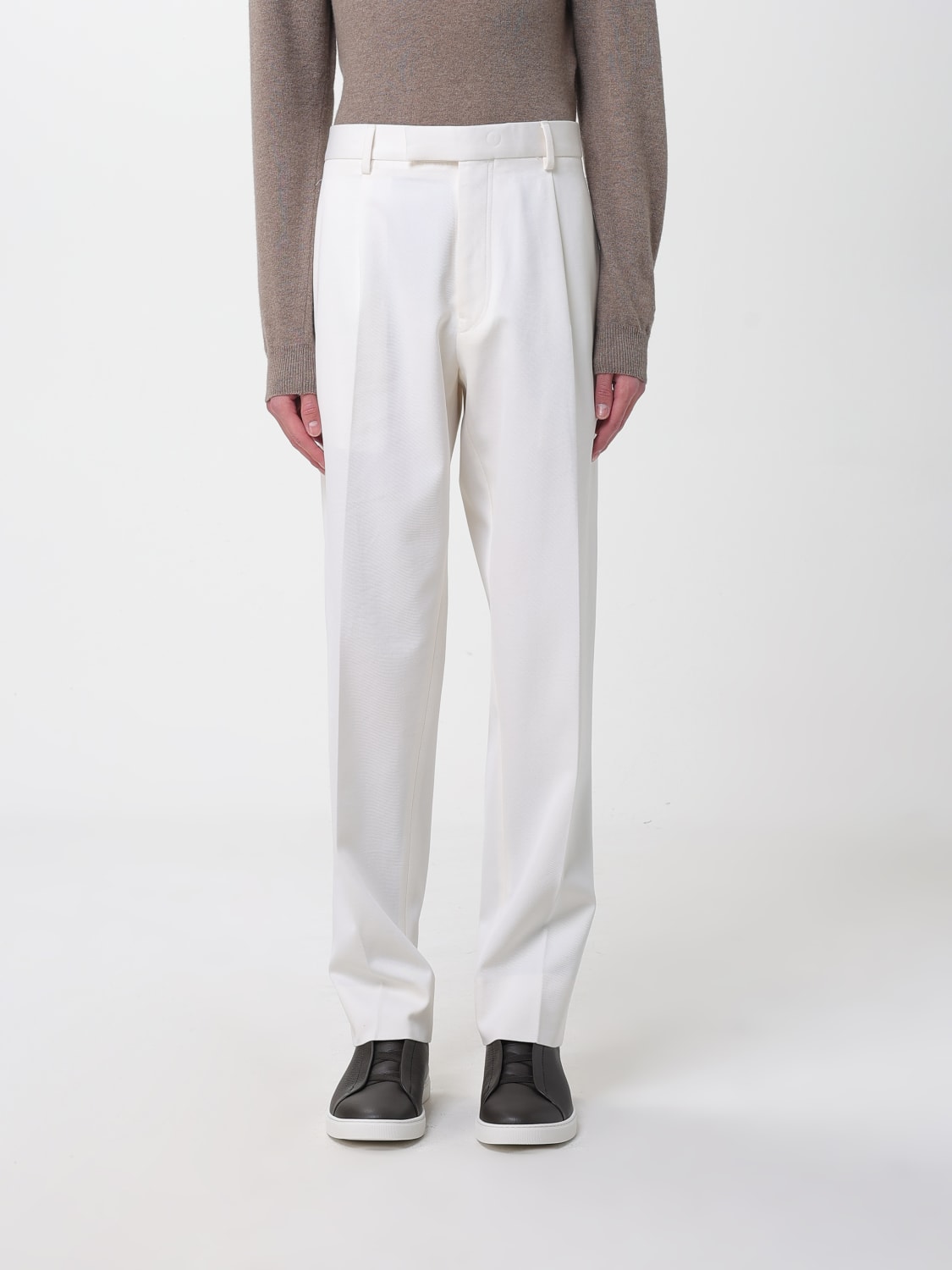 ZEGNA PANTS: Pants men Zegna, White - Img 1