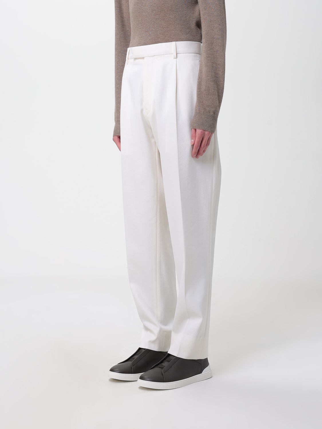 ZEGNA PANTS: Pants men Zegna, White - Img 4