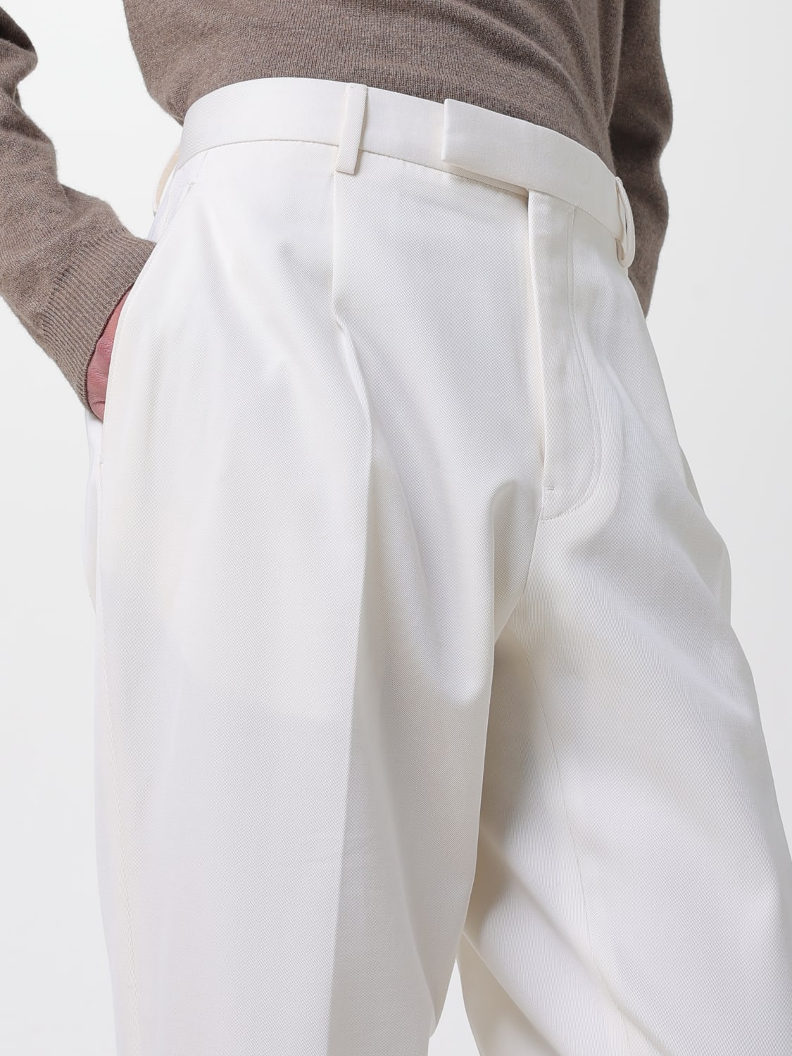 ZEGNA PANTS: Pants men Zegna, White - Img 5