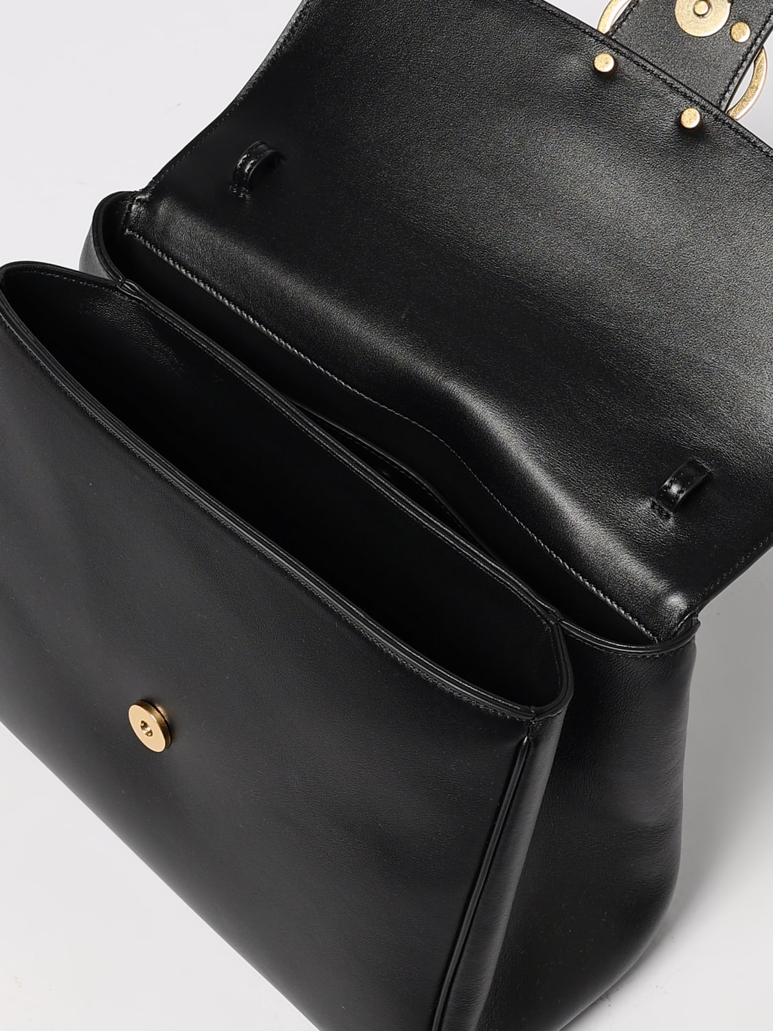 VALENTINO GARAVANI BORSA A MANO: Borsa a mano 9TO5 Valentino Garavani in pelle di vitello, Nero - Img 5