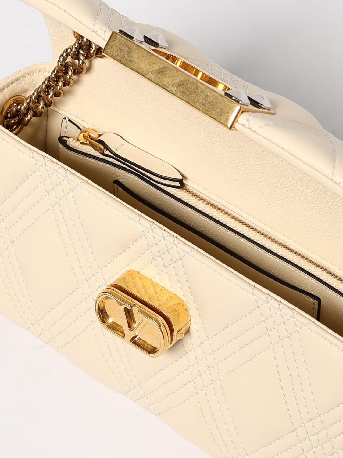 VALENTINO GARAVANI HANDBAG: Handbag woman Valentino Garavani, White - Img 5