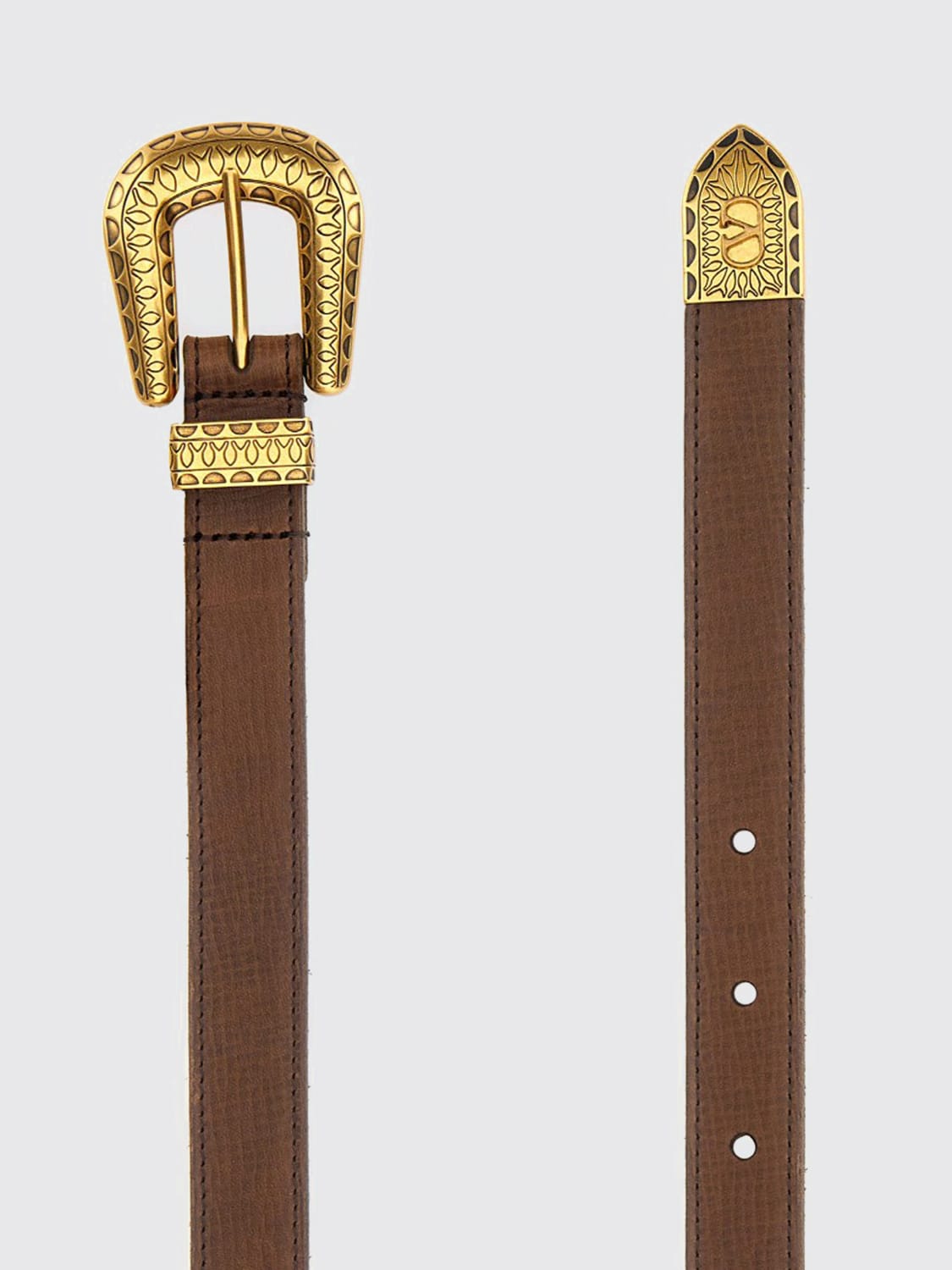 VALENTINO GARAVANI BELT: Belt men Valentino Garavani, Brown - Img 2