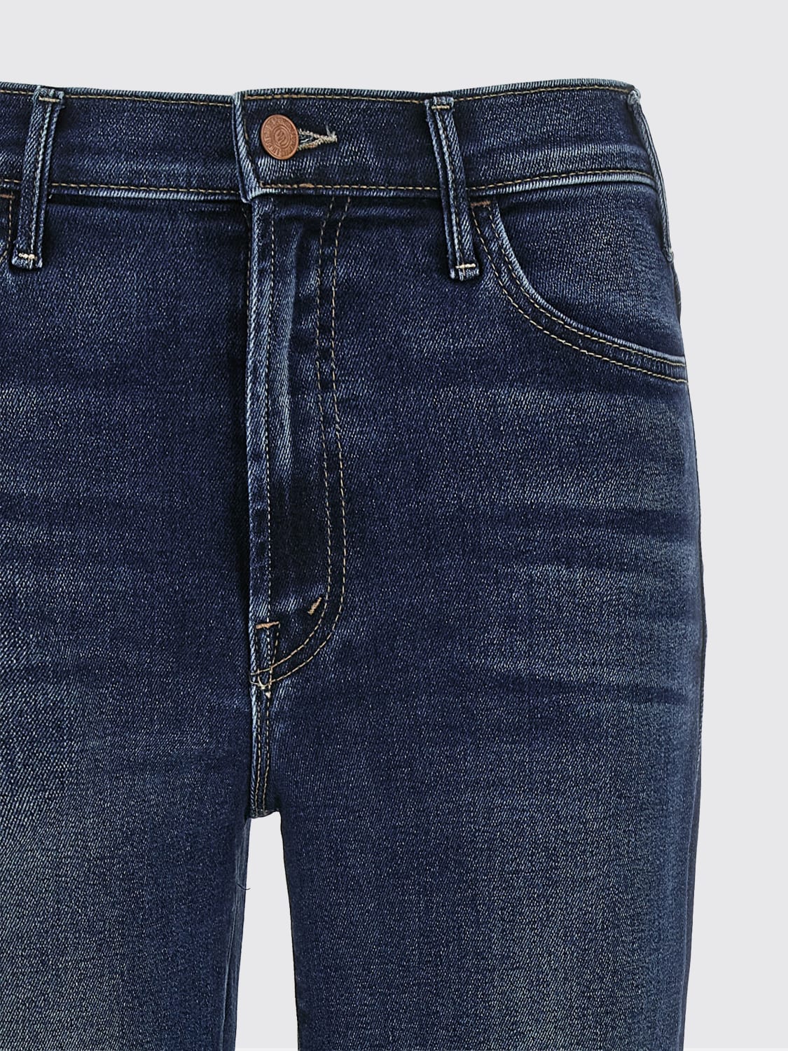 MOTHER JEANS: Jeans femme Mother, Bleu - Img 3