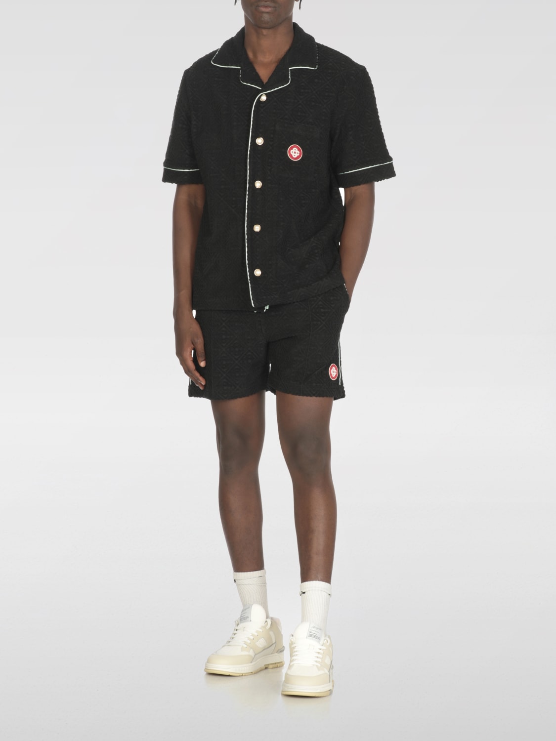 CASABLANCA SHIRT: Shirt men Casablanca, Black - Img 2