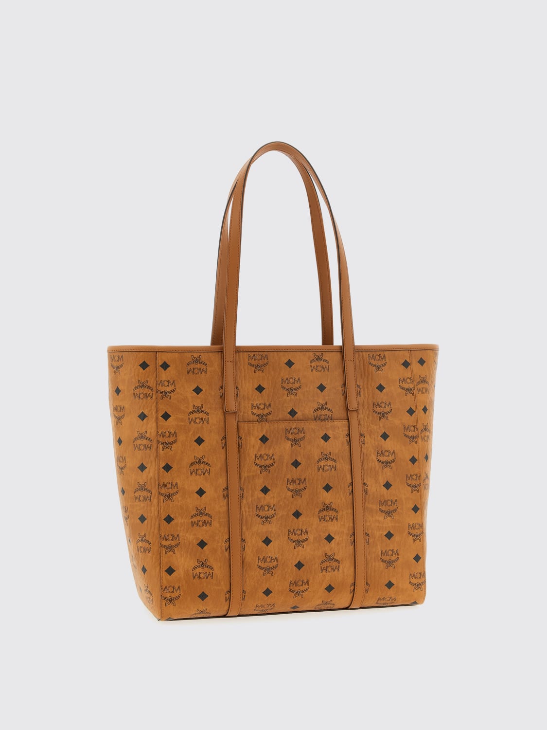 MCM TOTE BAG: Shoulder bag woman Mcm, Brown - Img 2