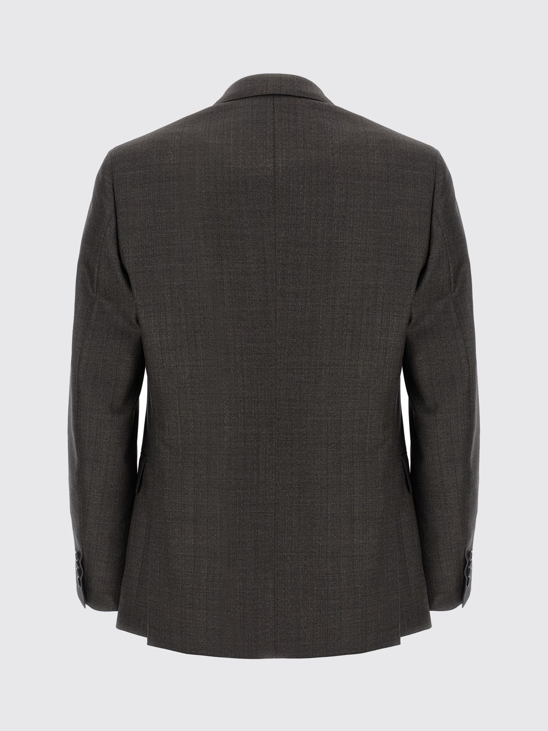 BRIONI GIACCA: Blazer di lana a monopetto Brioni, Marrone - Img 2