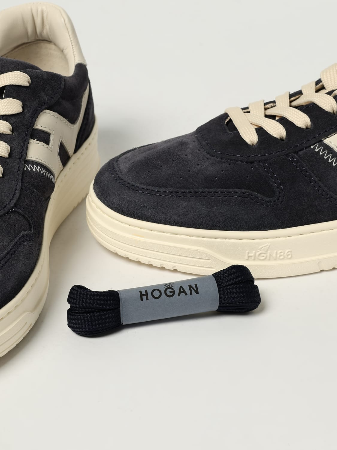 HOGAN SNEAKERS: Sneakers men Hogan, Blue - Img 4