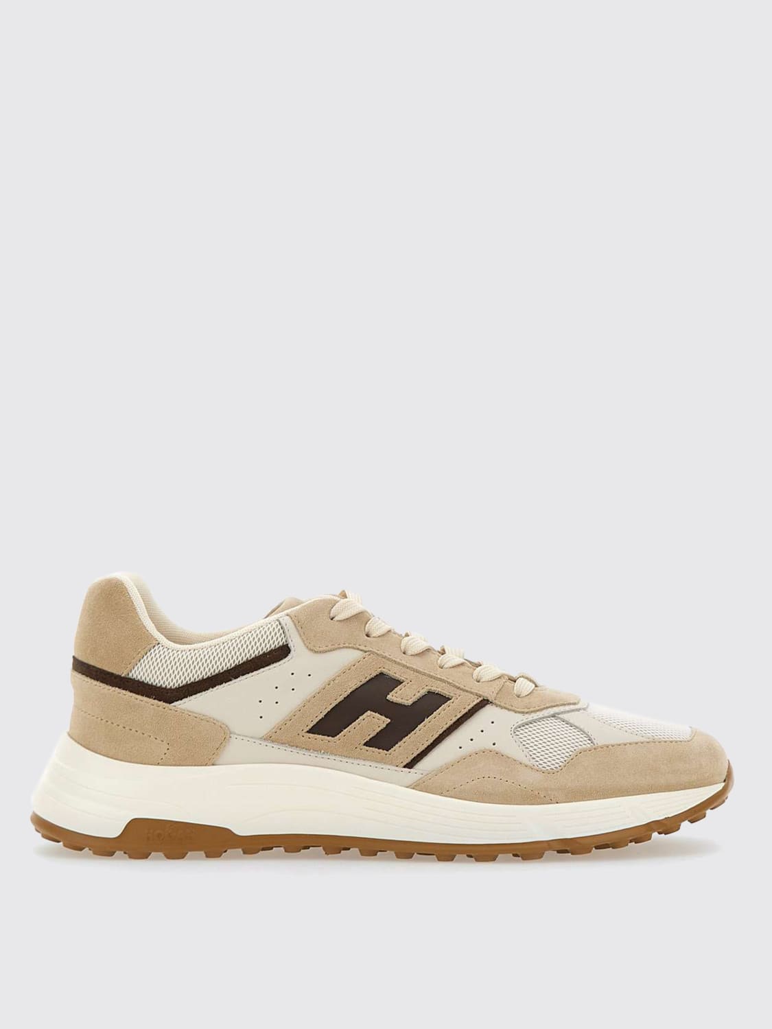 HOGAN SNEAKERS: Sneakers men Hogan, Beige - Img 1