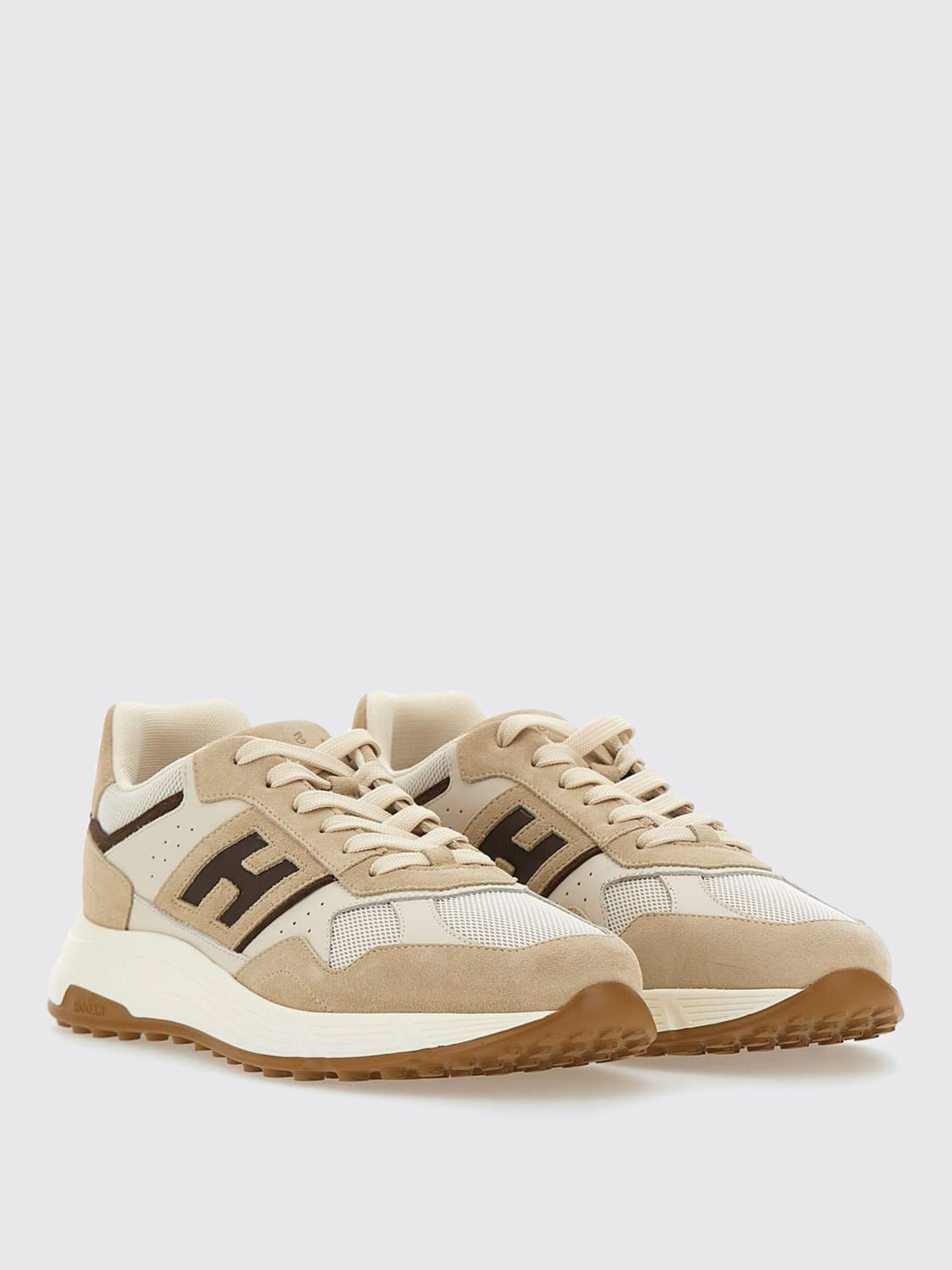 HOGAN SNEAKERS: Sneakers men Hogan, Beige - Img 2