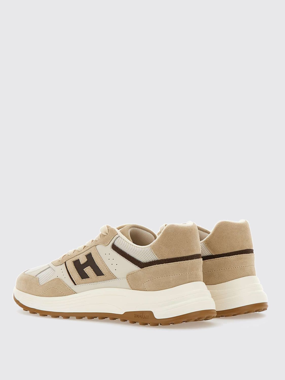 HOGAN SNEAKERS: Sneakers men Hogan, Beige - Img 3