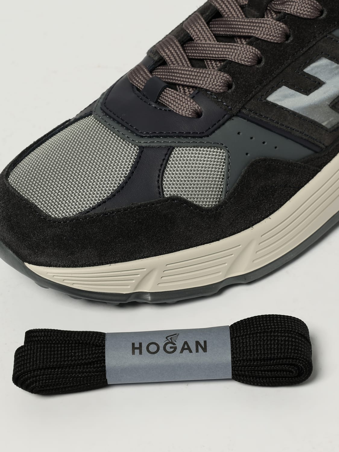 HOGAN SNEAKERS: Sneakers men Hogan, Blue - Img 4