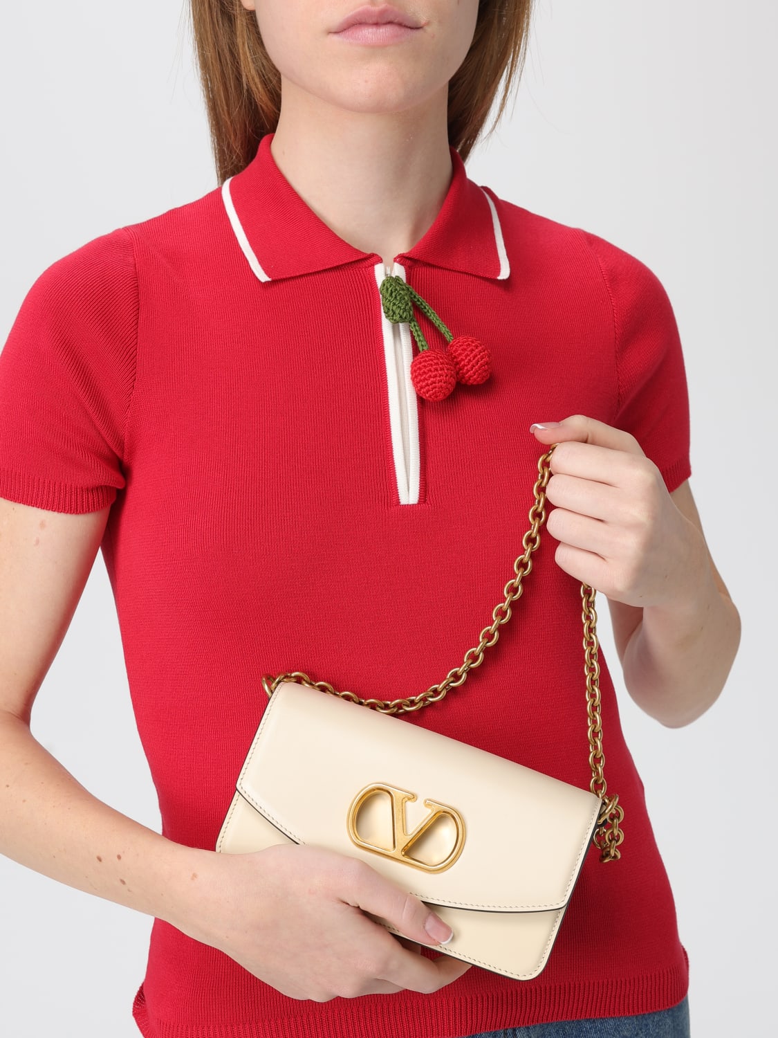 VALENTINO GARAVANI MINI SAC: Sac porté main femme Valentino Garavani, Blanc - Img 2