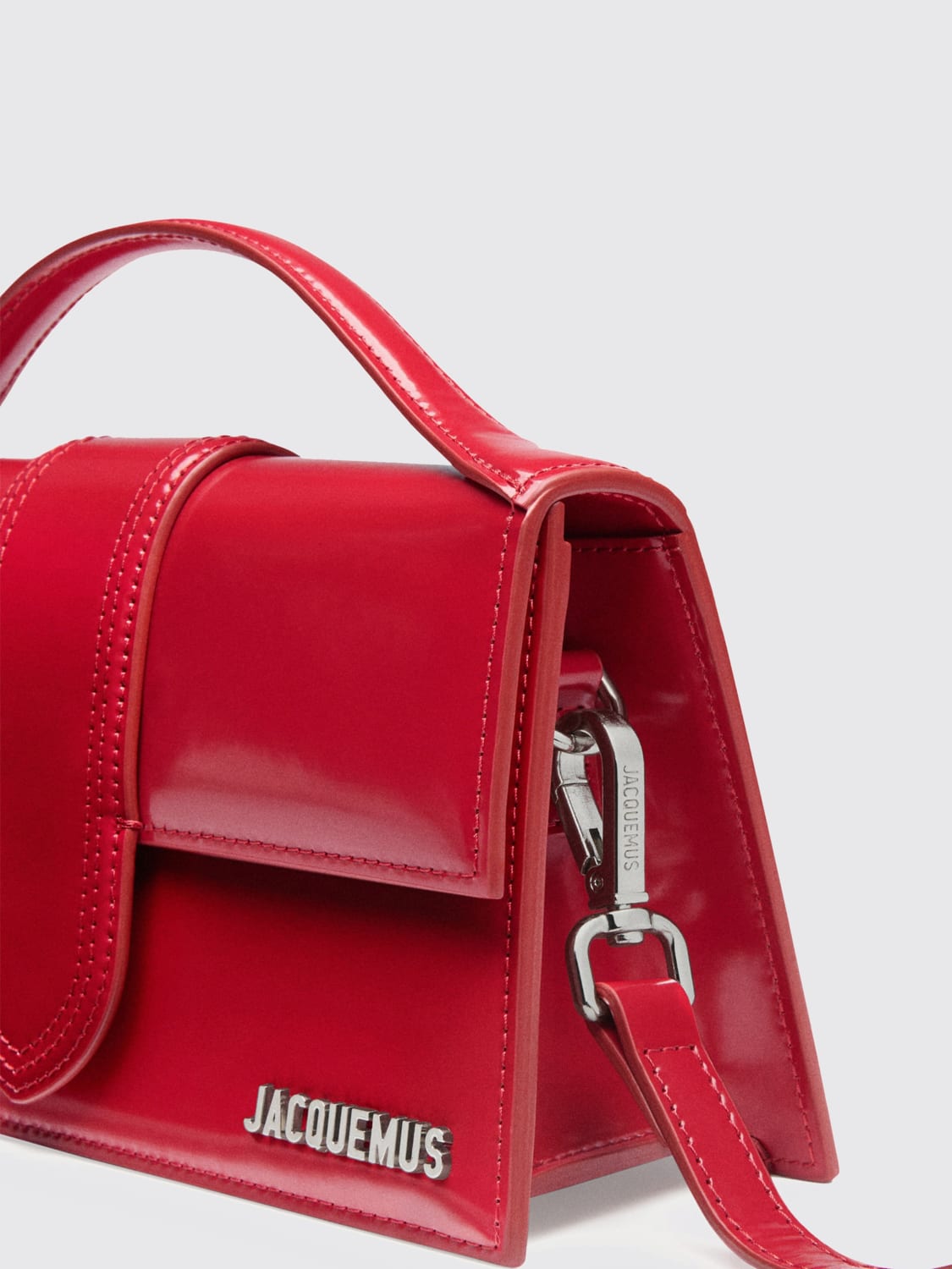 JACQUEMUS HANDTASCHE: Handtasche damen Jacquemus, Rot - Img 4