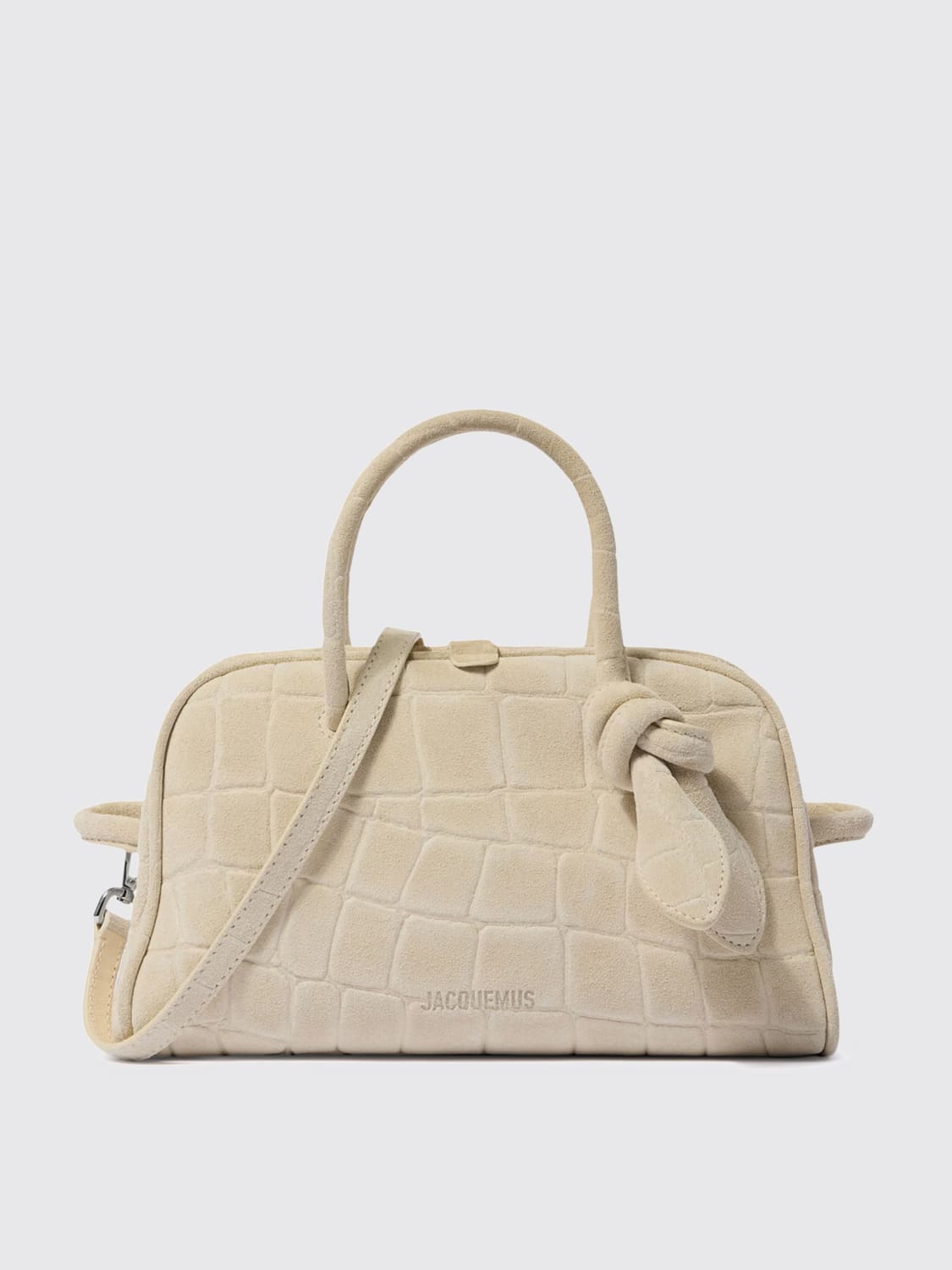 JACQUEMUS HANDBAG: Handbag woman Jacquemus, Ivory - Img 1