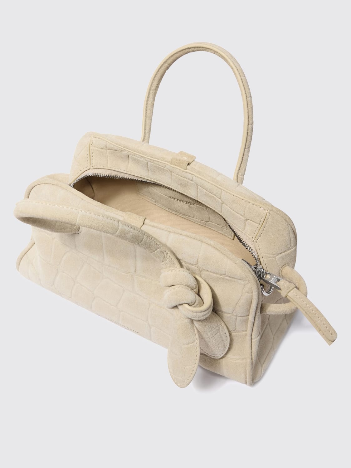 JACQUEMUS HANDBAG: Handbag woman Jacquemus, Ivory - Img 5