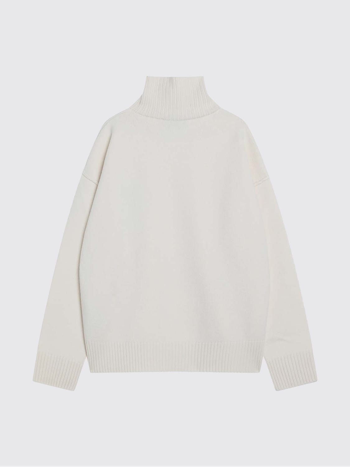 AMI PARIS PULLOVER: Pullover herren Ami Paris, Weiß - Img 2