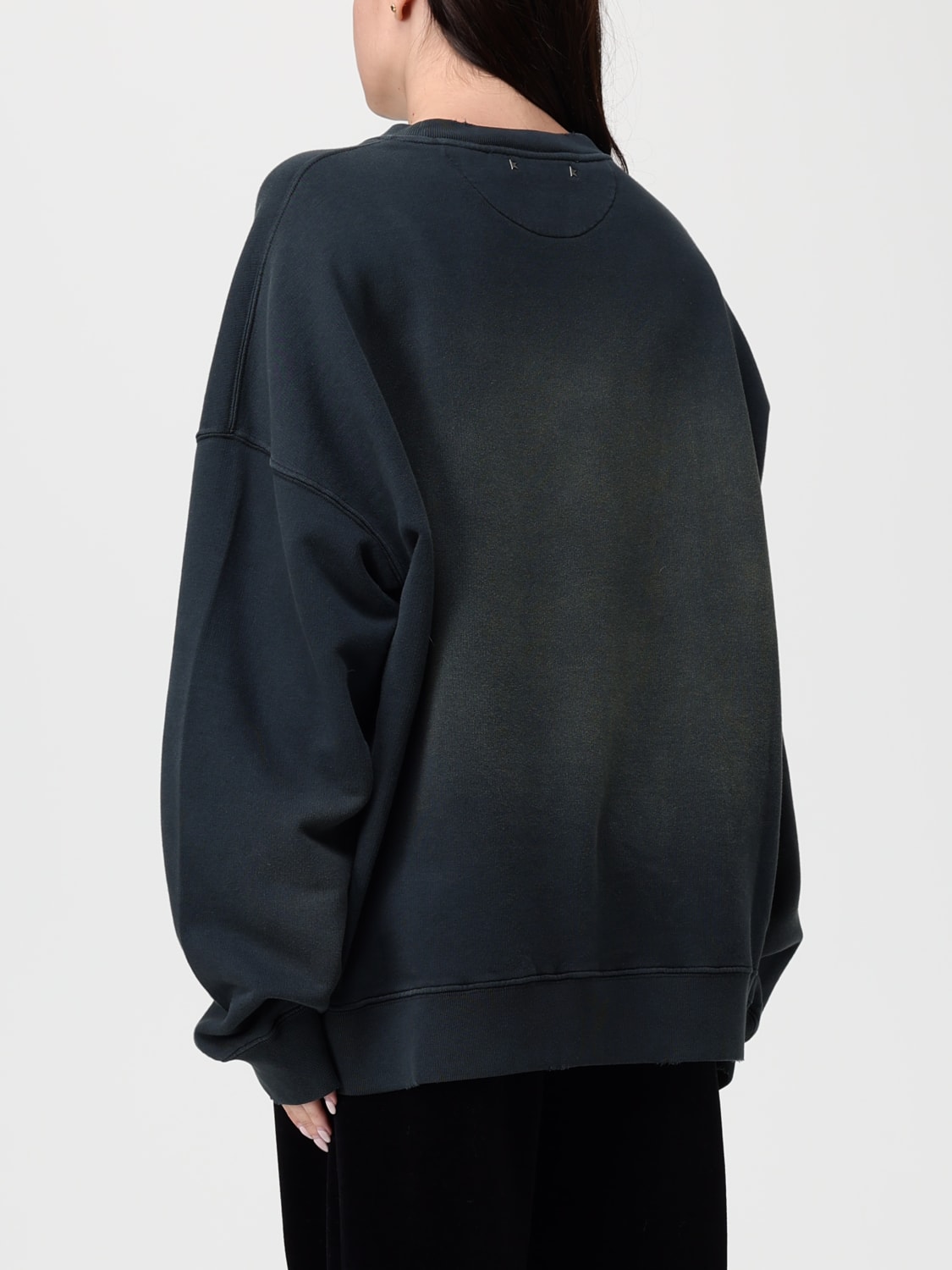 GOLDEN GOOSE SWEATSHIRT: Pullover damen Golden Goose, Schwarz - Img 2