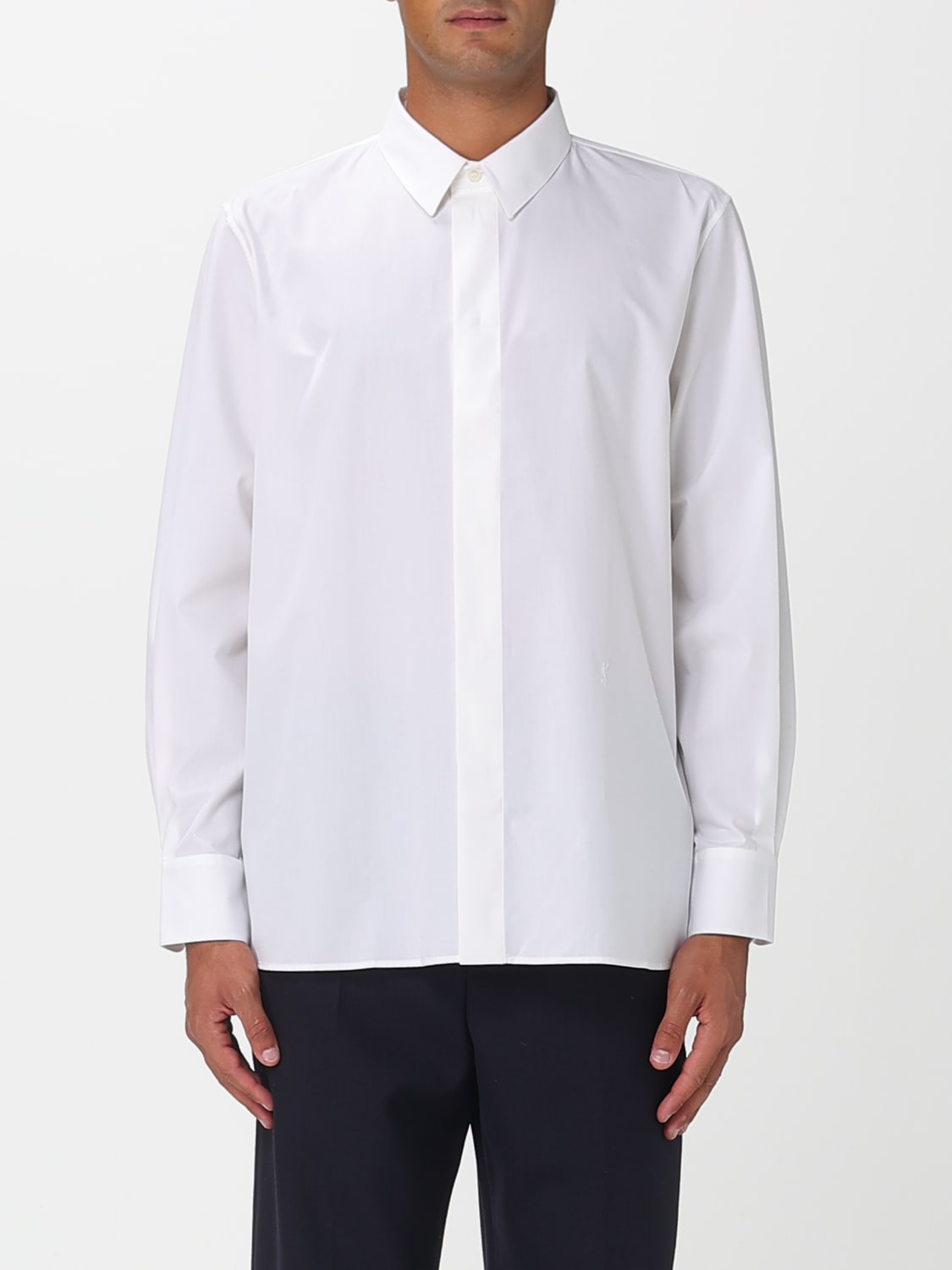SAINT LAURENT SHIRT: Shirt men Saint Laurent, White - Img 1