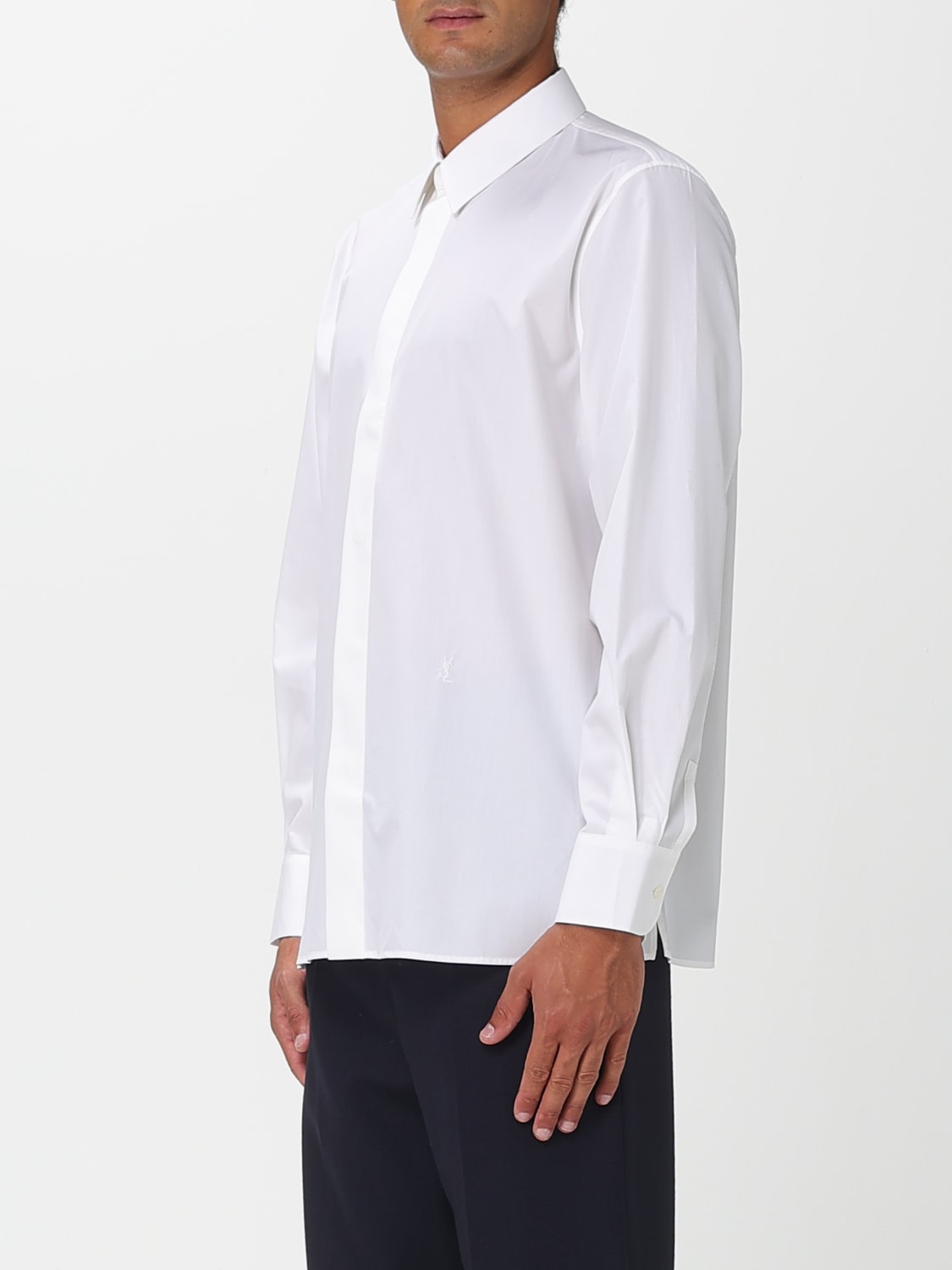 SAINT LAURENT SHIRT: Shirt men Saint Laurent, White - Img 4