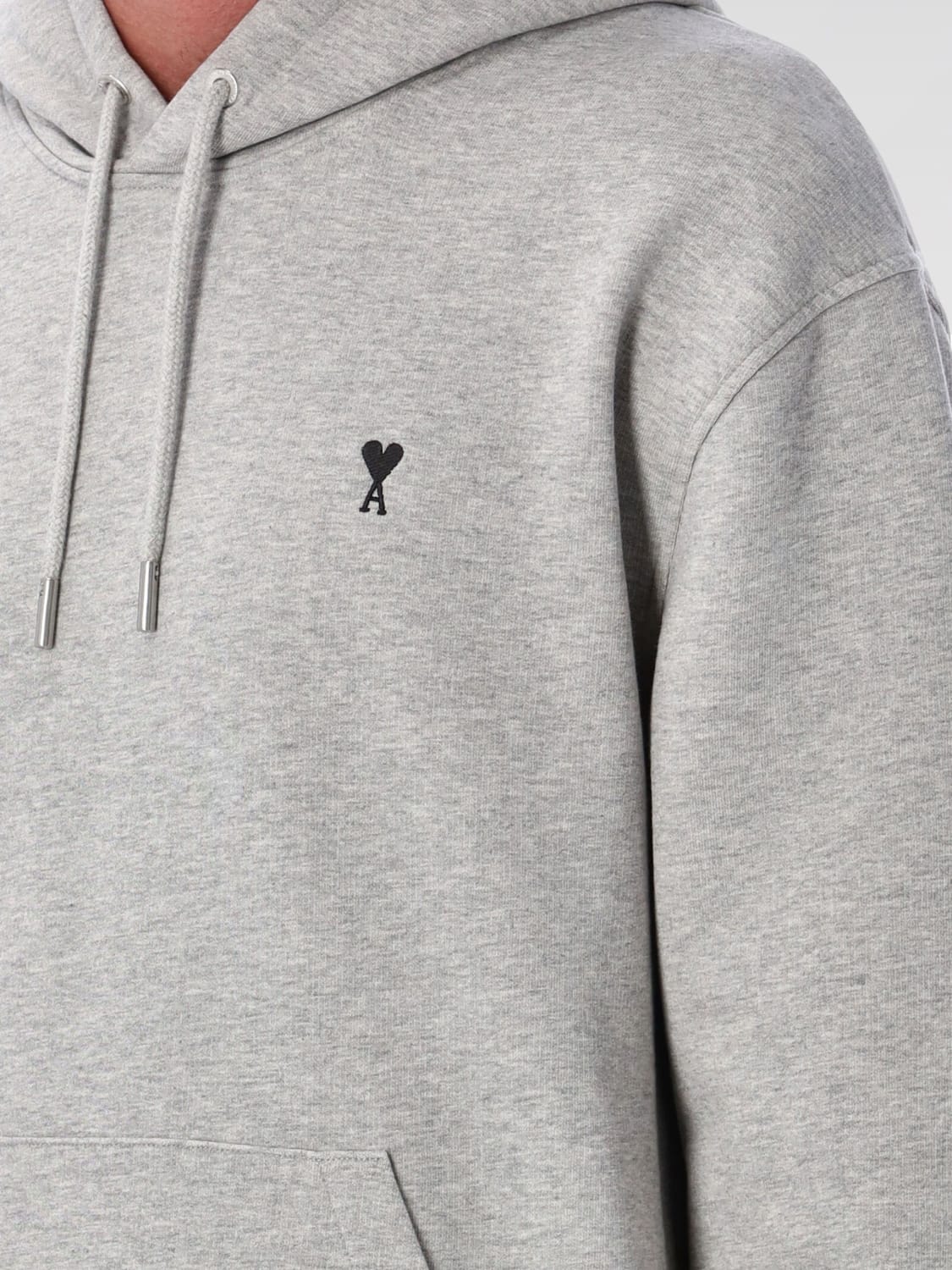 AMI PARIS SWEATSHIRT: Pullover herren Ami Paris, Grau - Img 3
