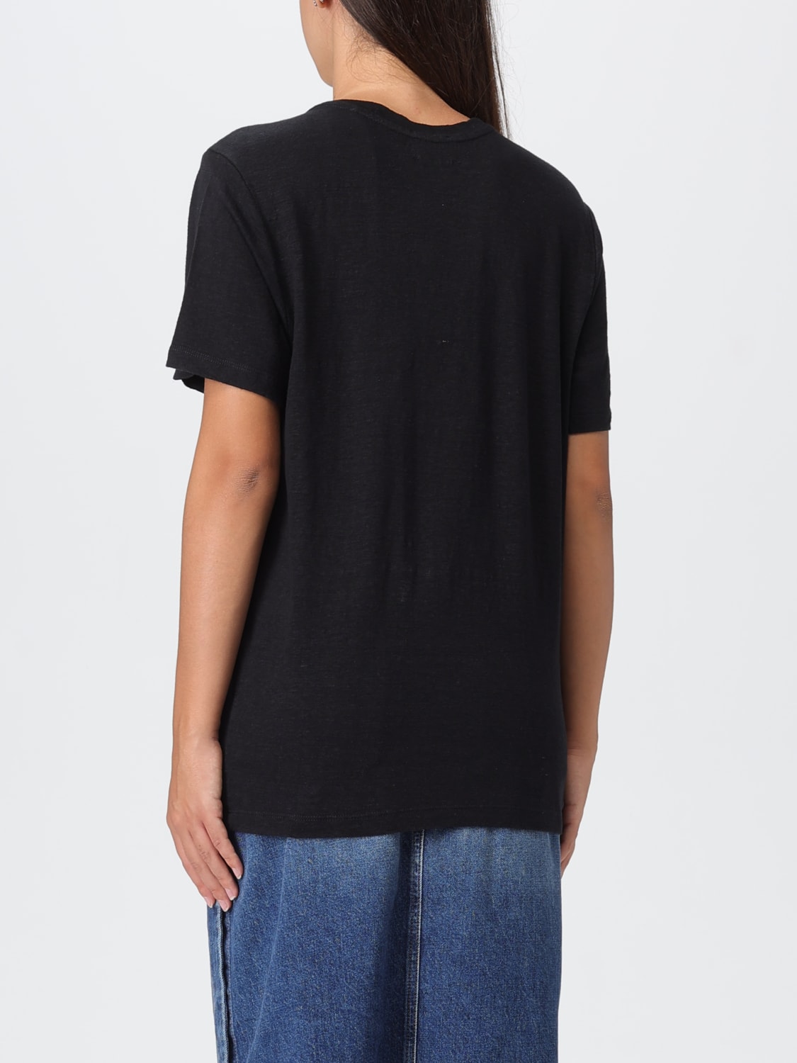 ISABEL MARANT ETOILE T-SHIRT: T-shirt woman Isabel Marant Etoile, Black - Img 2