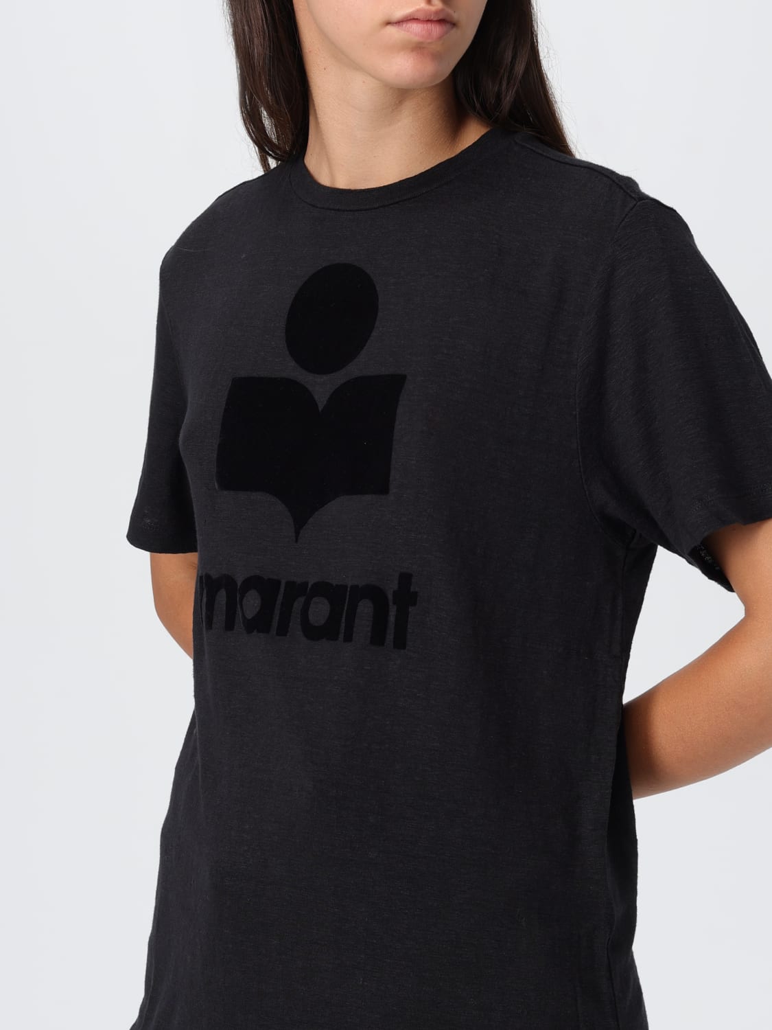 ISABEL MARANT ETOILE T-SHIRT: T-shirt woman Isabel Marant Etoile, Black - Img 3