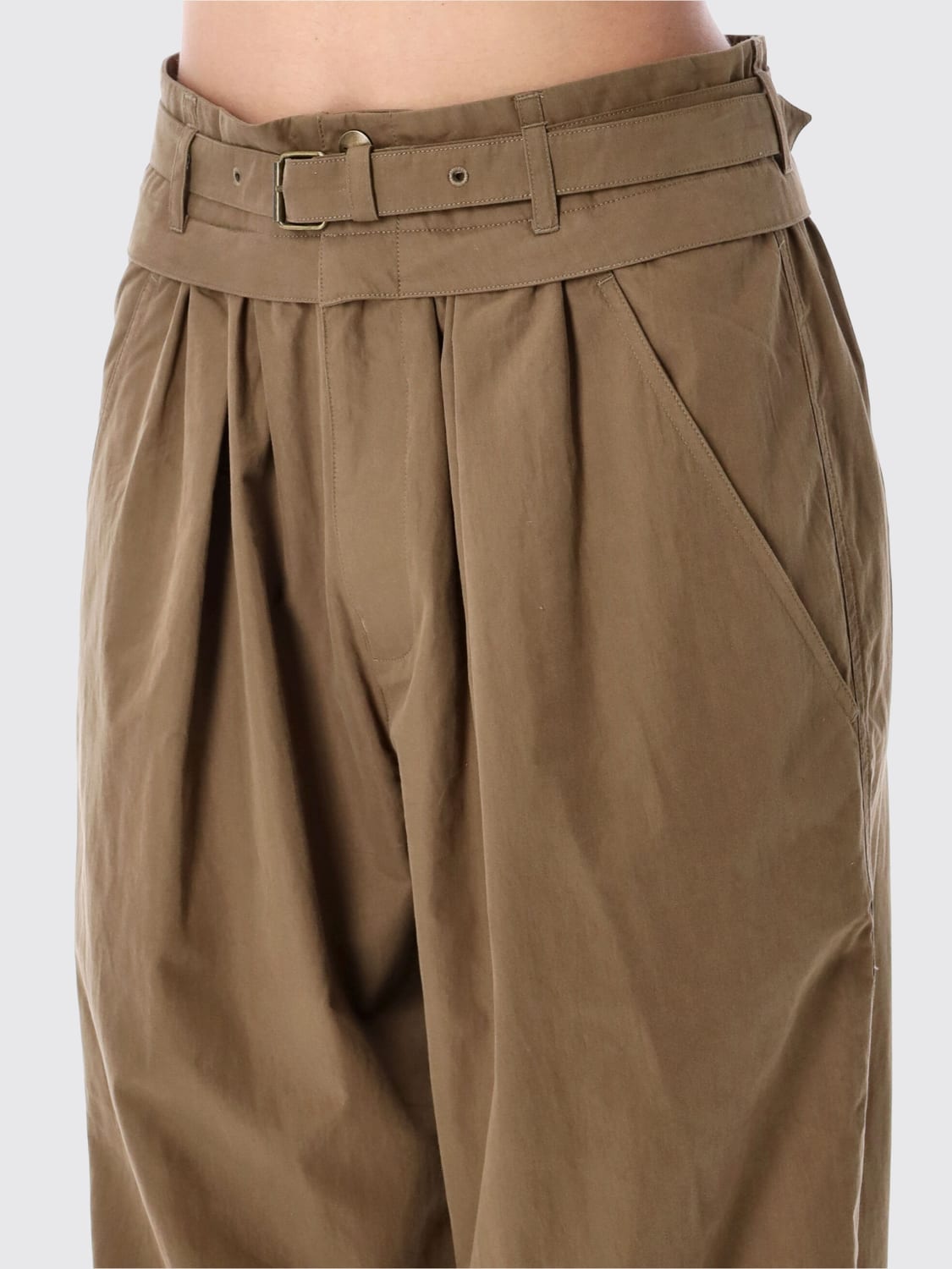 ISABEL MARANT ETOILE PANTS: Pants woman Isabel Marant Etoile, Kaki - Img 3