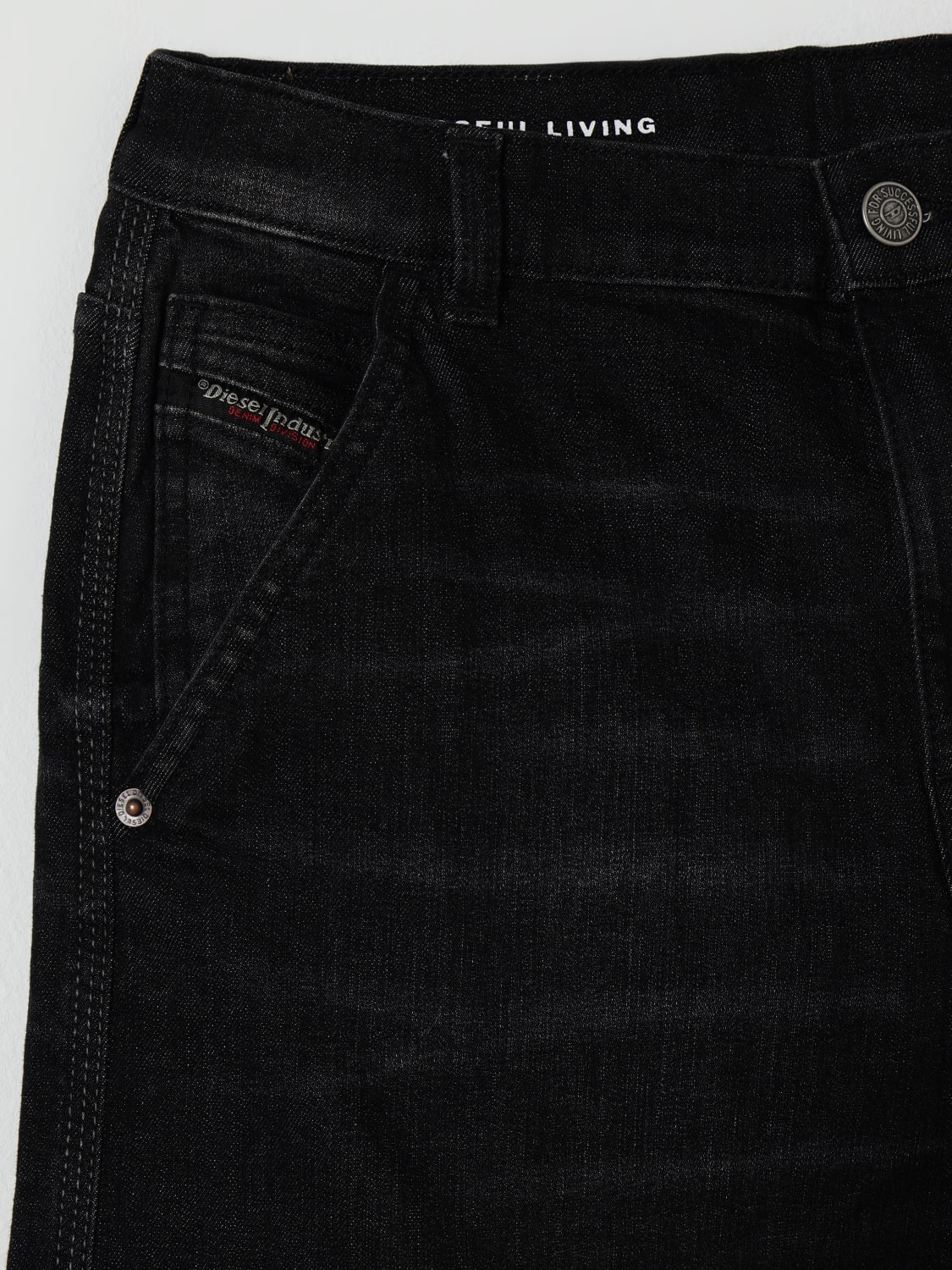 DIESEL PANTALON: Pantalon enfant Diesel, Noir - Img 3