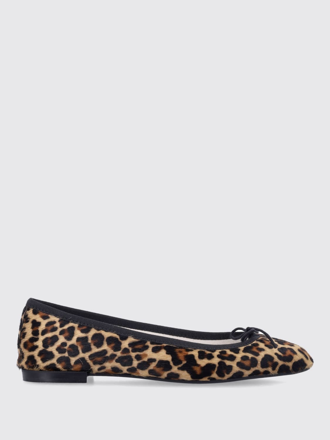 REPETTO BALLERINE: Ballerina Repetto in cavallino animalier , Marrone - Img 1