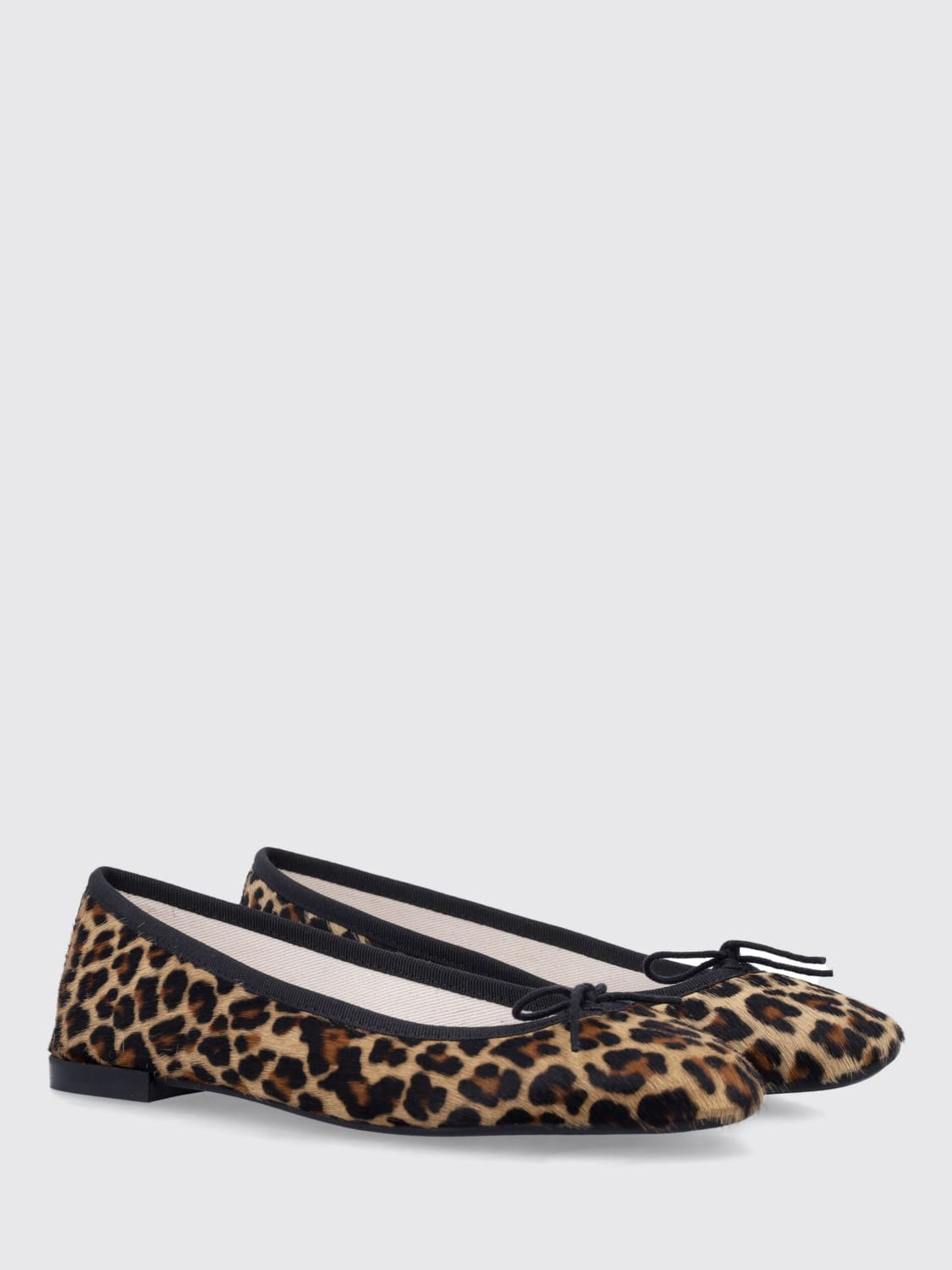 REPETTO BALLERINE: Ballerina Repetto in cavallino animalier , Marrone - Img 2