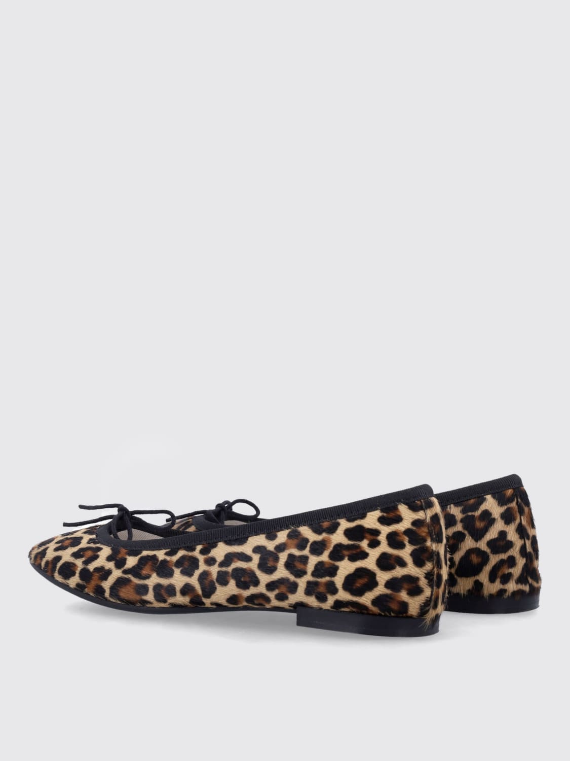 REPETTO BALLERINE: Ballerina Repetto in cavallino animalier , Marrone - Img 3