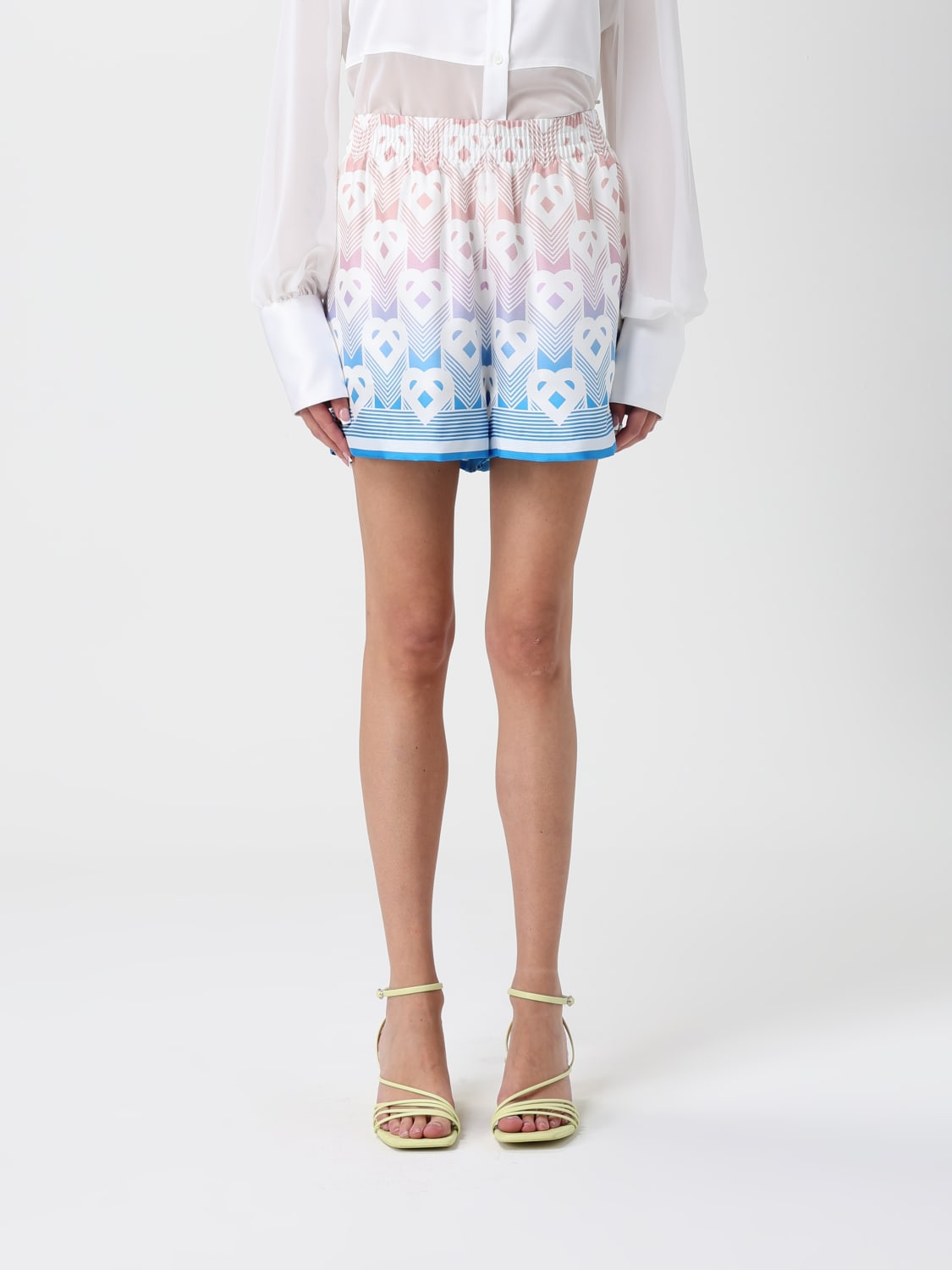 CASABLANCA PANTALONES CORTOS: Pantalòn cortos mujer Casablanca, Rosa - Img 1