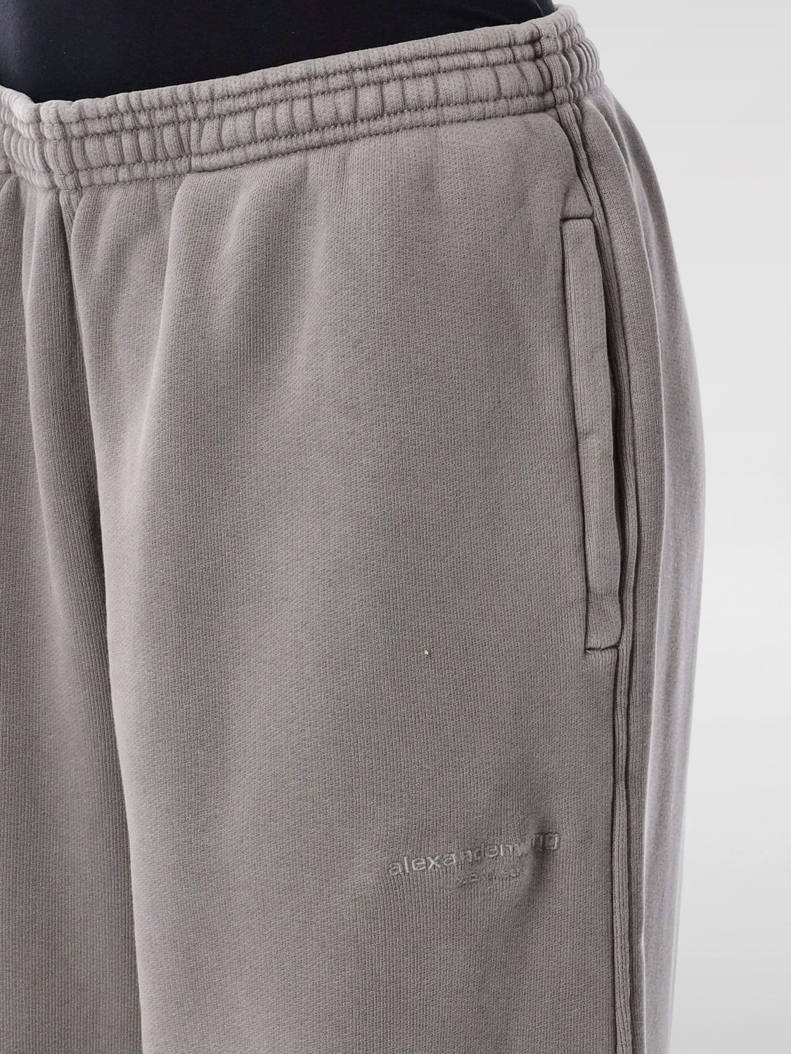 ALEXANDER WANG PANTALON: Pantalon femme Alexander Wang, Gris - Img 3