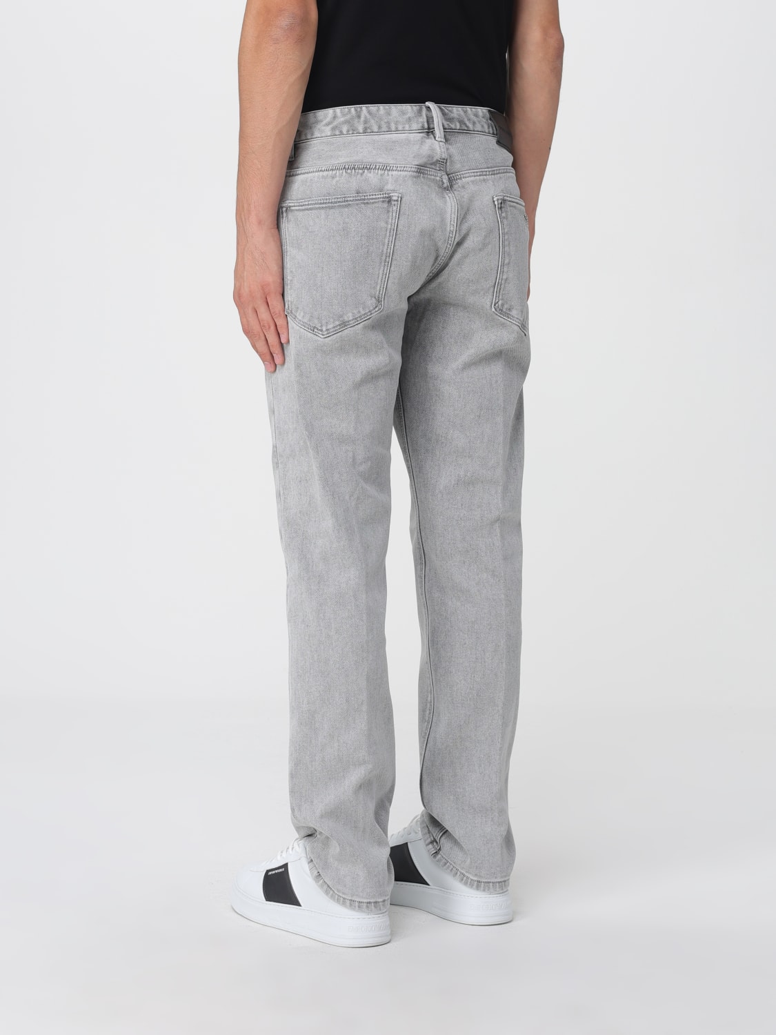 EMPORIO ARMANI JEANS: Hose herren Emporio Armani, Grau - Img 2