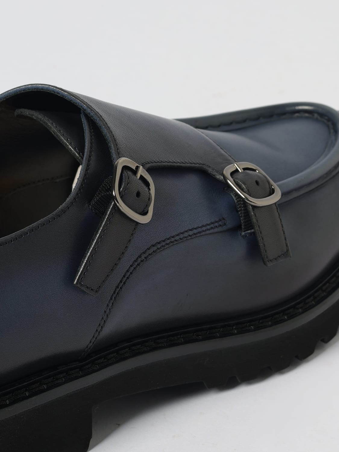 DOUCAL'S SCHNÜRSCHUHE: Schuhe herren Doucal's, Blau - Img 4