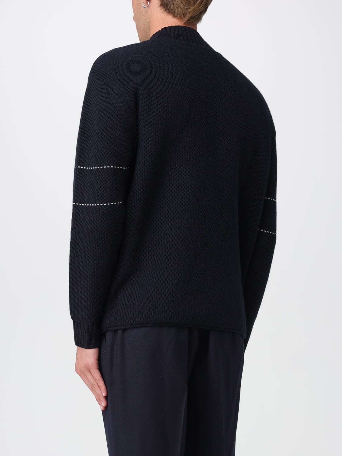 EMPORIO ARMANI SWEATER: Shirt men Emporio Armani, Navy - Img 2