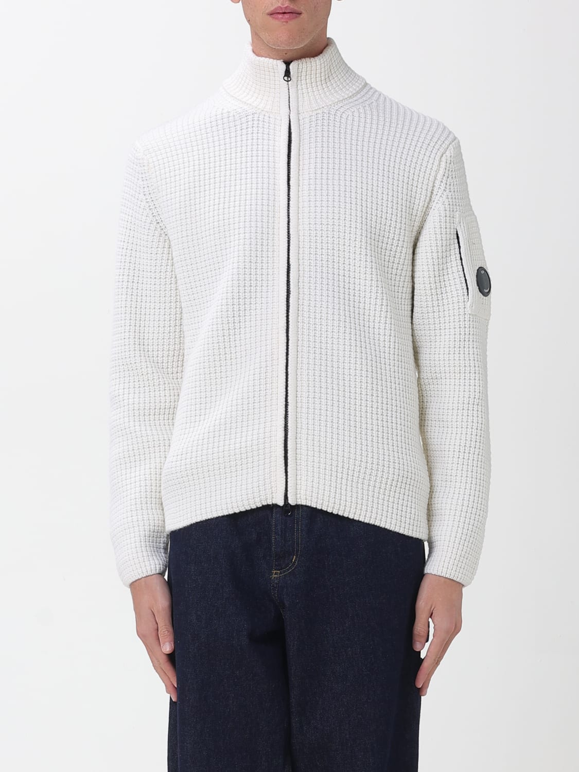 C.P. COMPANY SWEATER: Sweater men C.P. Company, White - Img 1