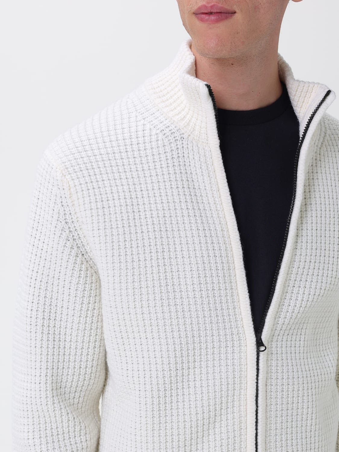 C.P. COMPANY SWEATER: Sweater men C.P. Company, White - Img 4