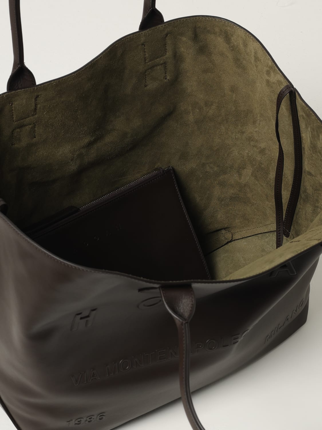 HOGAN SAC À MAIN: Sac à dos femme Hogan, Noir 1 - Img 4