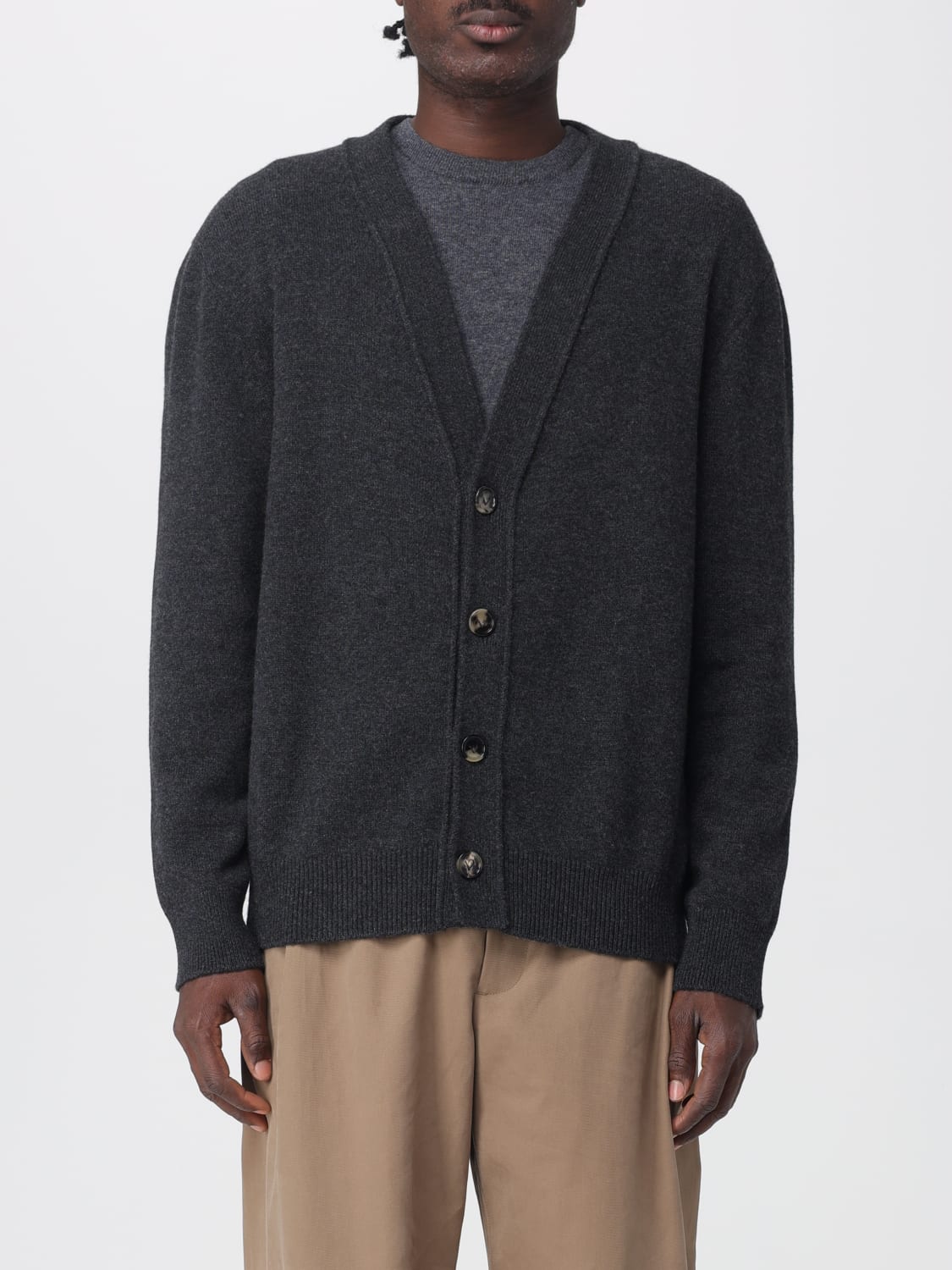 BOTTEGA VENETA SWEATER: Sweater men Bottega Veneta, Charcoal - Img 1