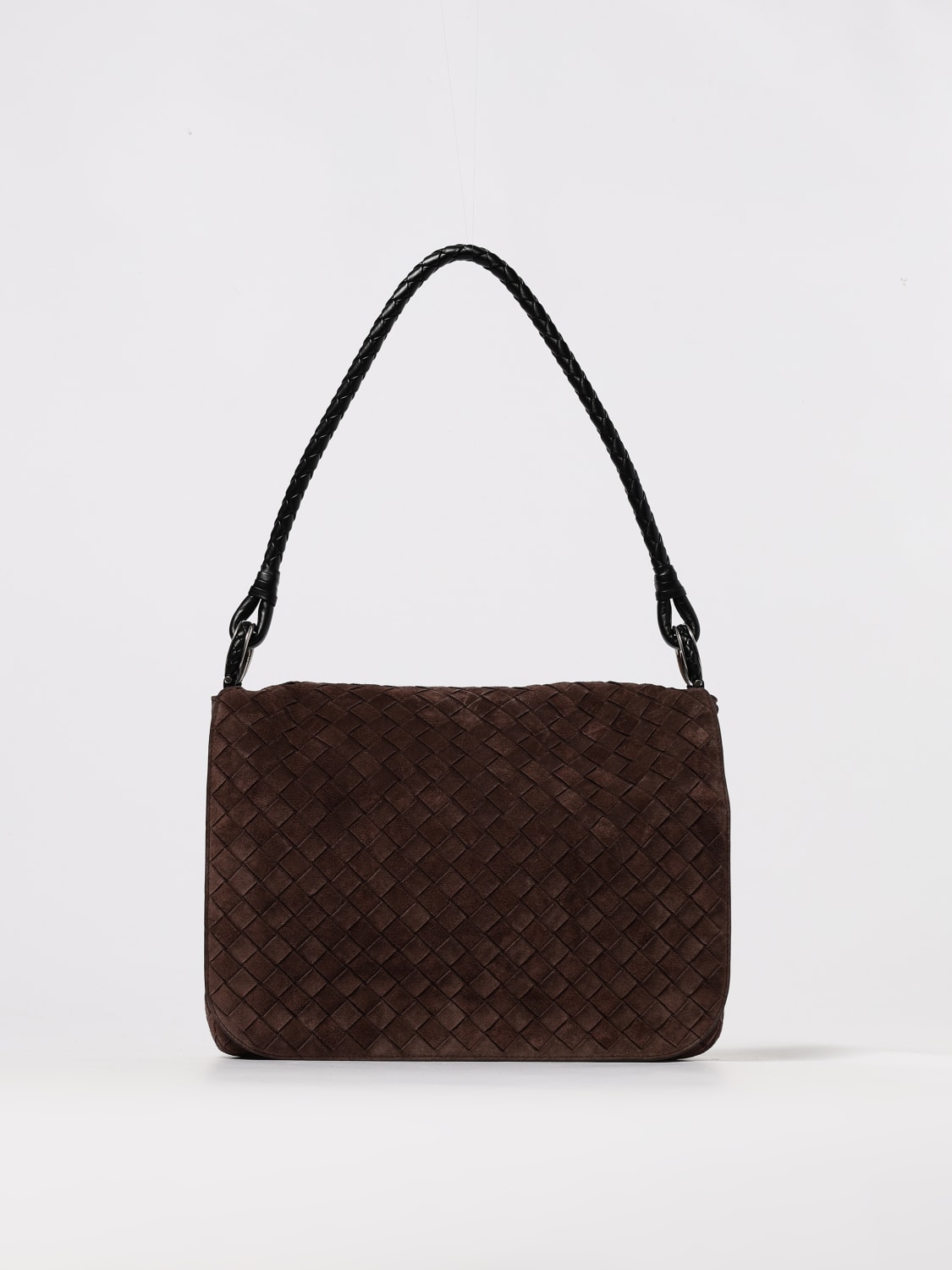 BOTTEGA VENETA SHOULDER BAG: Bags men Bottega Veneta, Brown - Img 1